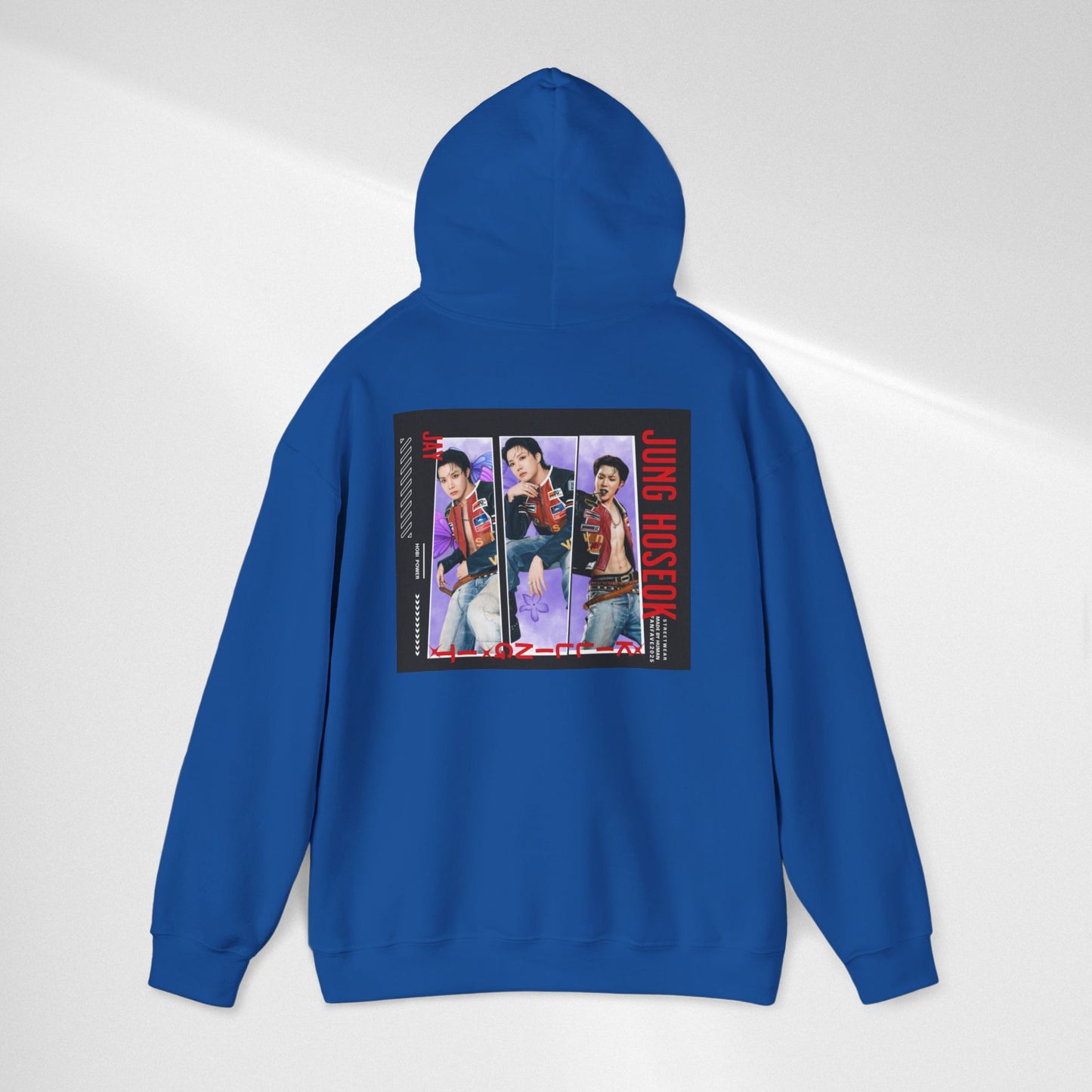 JHOPE Retro Band Photo Hoodie — Vintage Concert Graphic Pullover