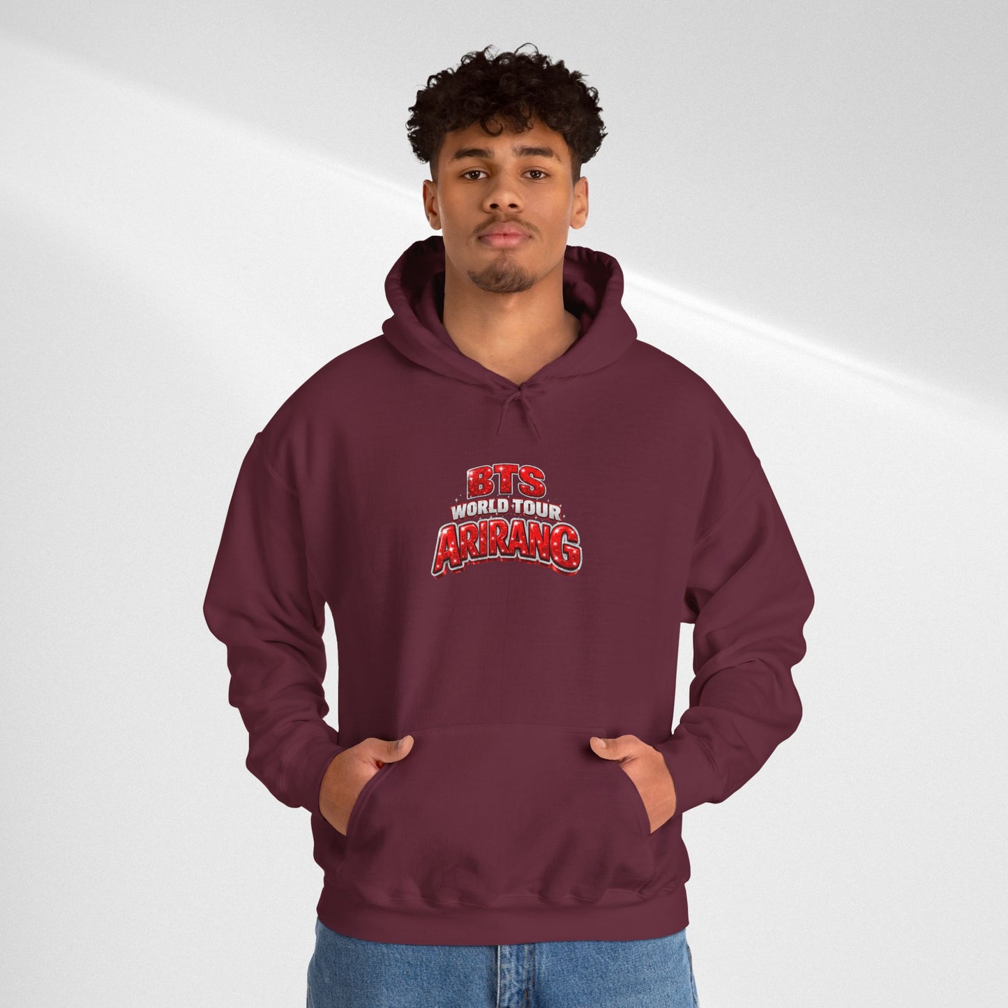 BTS World Tour "Arrang" Hoodie - Graphic K-Pop Concert Pullover