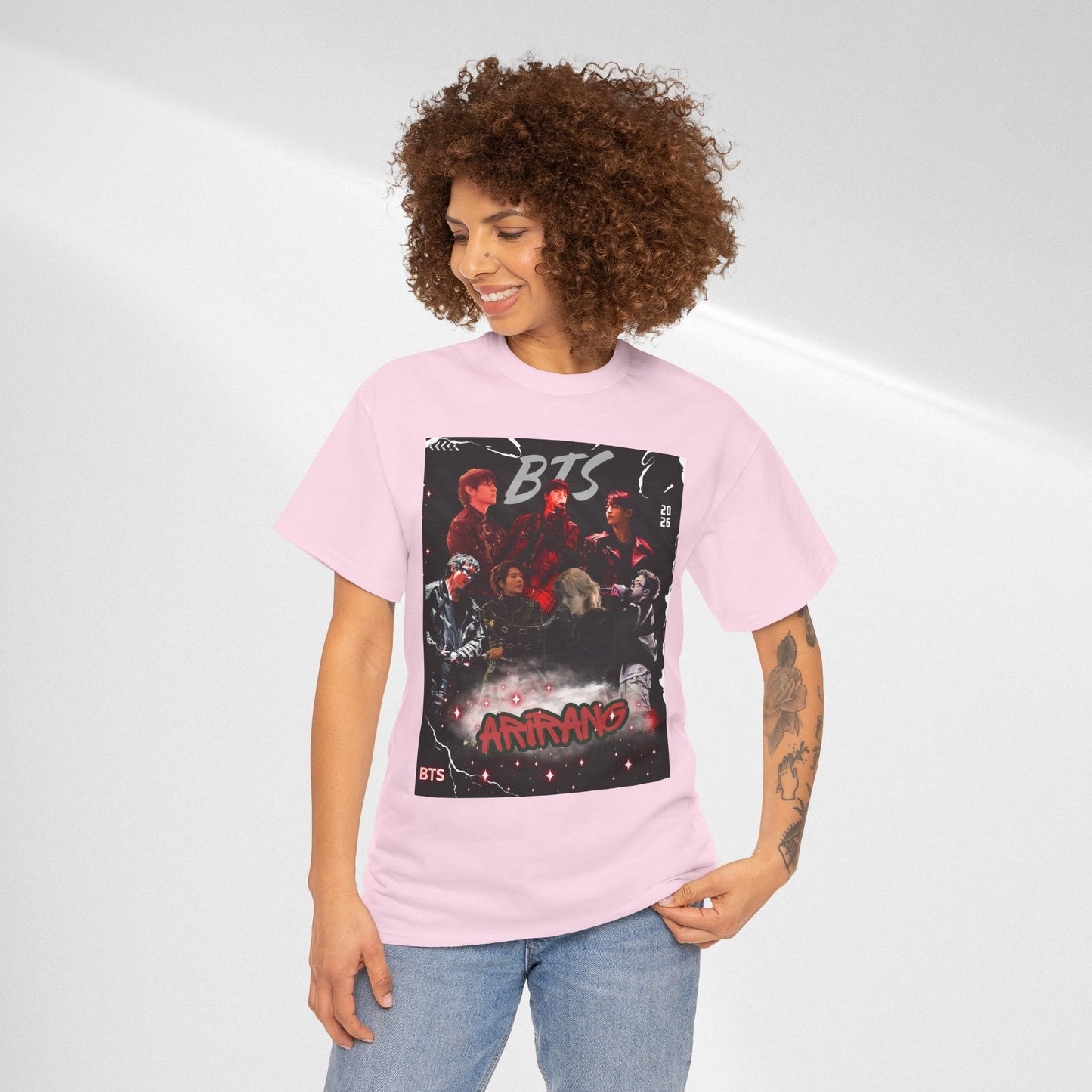 BTS Album Art Graphic Tee — 'Arirang' Fan Shirt