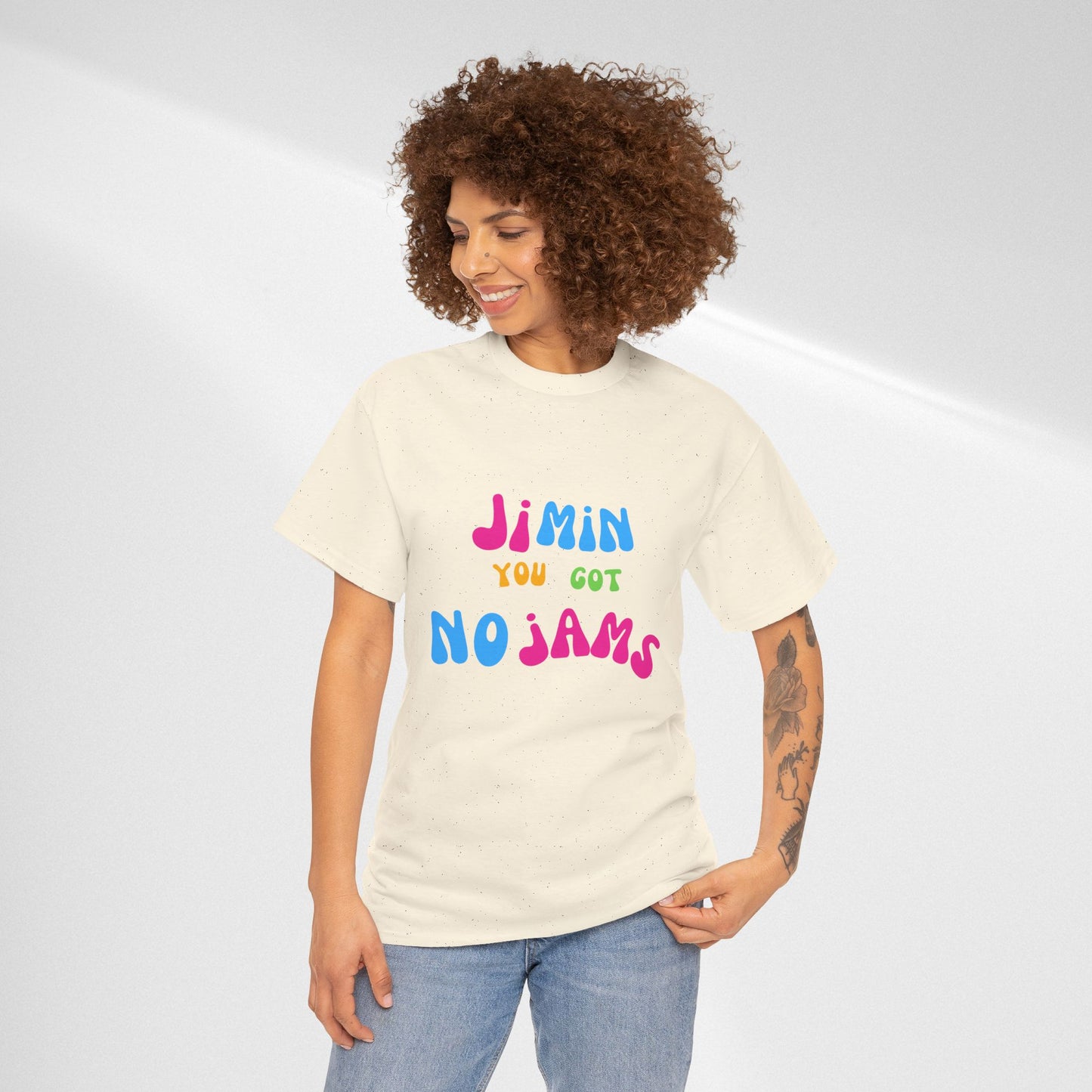 Jimin You Got No Jams T-Shirt — Colorful K-Pop Fan Tee