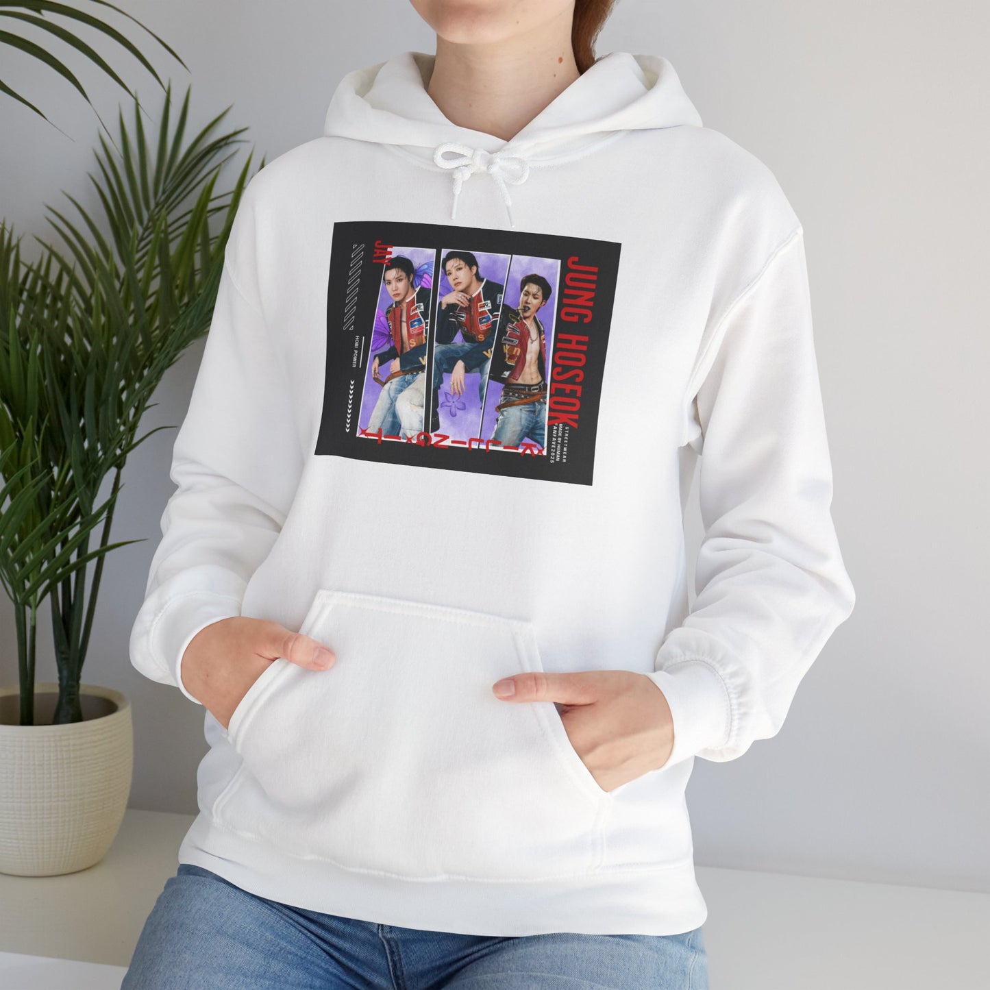 JHOPE Retro Band Photo Hoodie — Vintage Concert Graphic Pullover