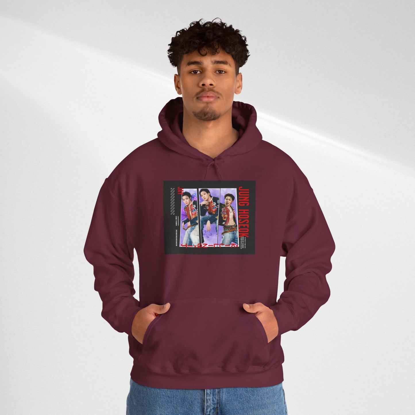 JHOPE Retro Band Photo Hoodie — Vintage Concert Graphic Pullover