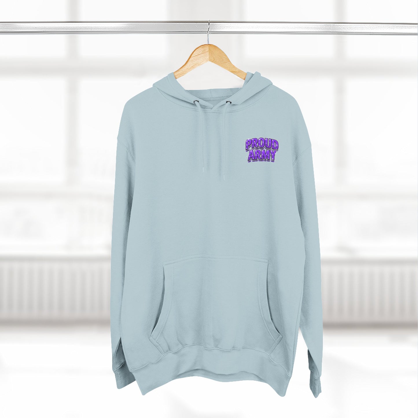 BTS Bangtan Photo-Panel Hoodie — 'Bangtan' 9-Eyes Graphic Fleece Hoodie
