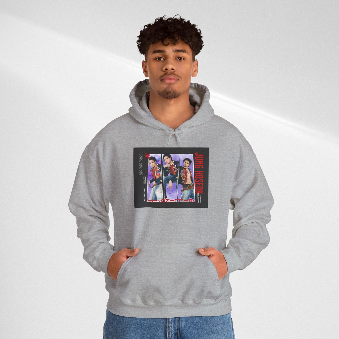 JHOPE Retro Band Photo Hoodie — Vintage Concert Graphic Pullover