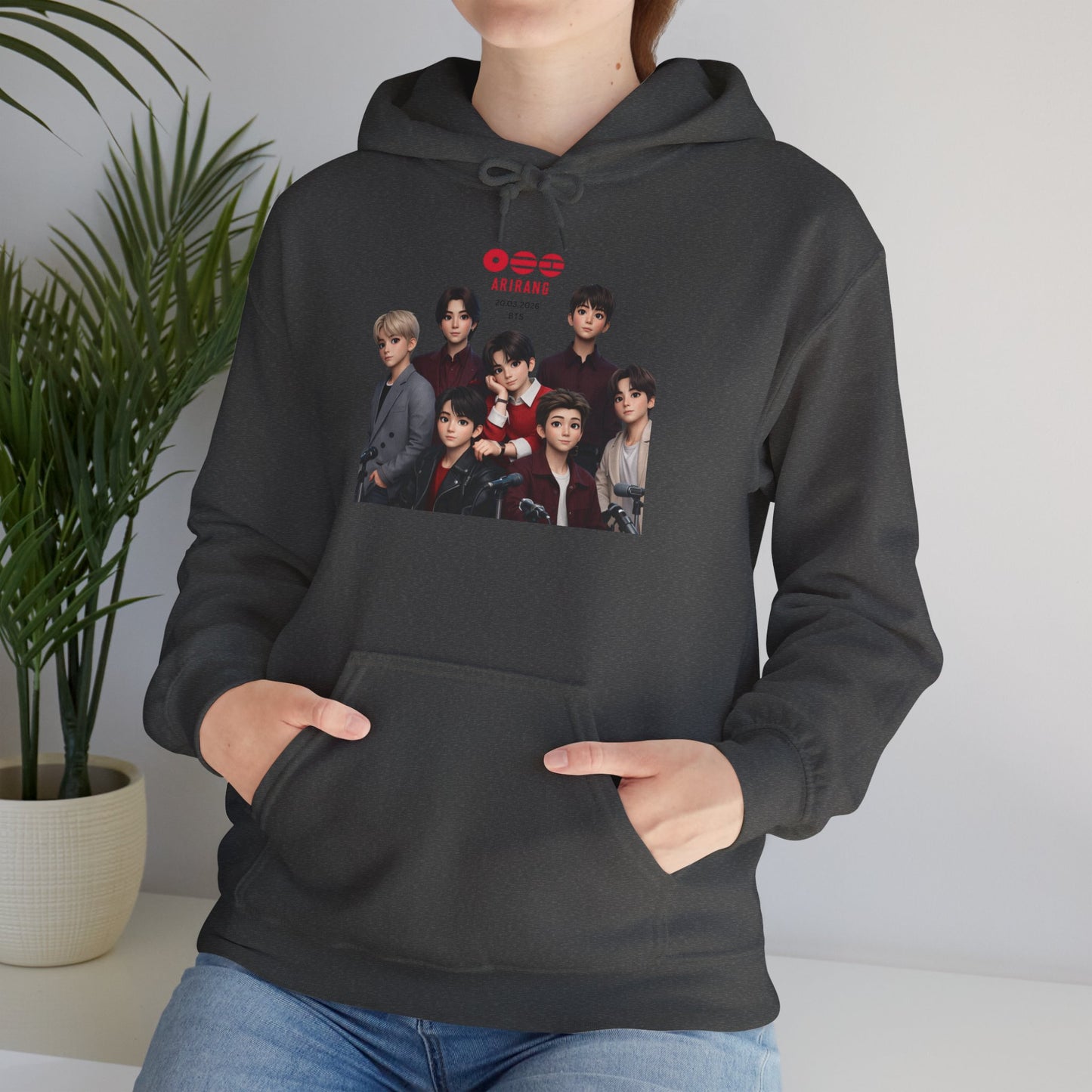 BTS Group Photo Hoodie – Korean Boy Band Pullover