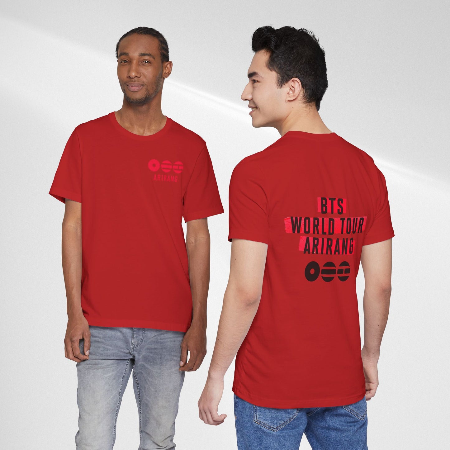BTS World Tour ARIRANG Tour Tee — Fan Concert T‑Shirt