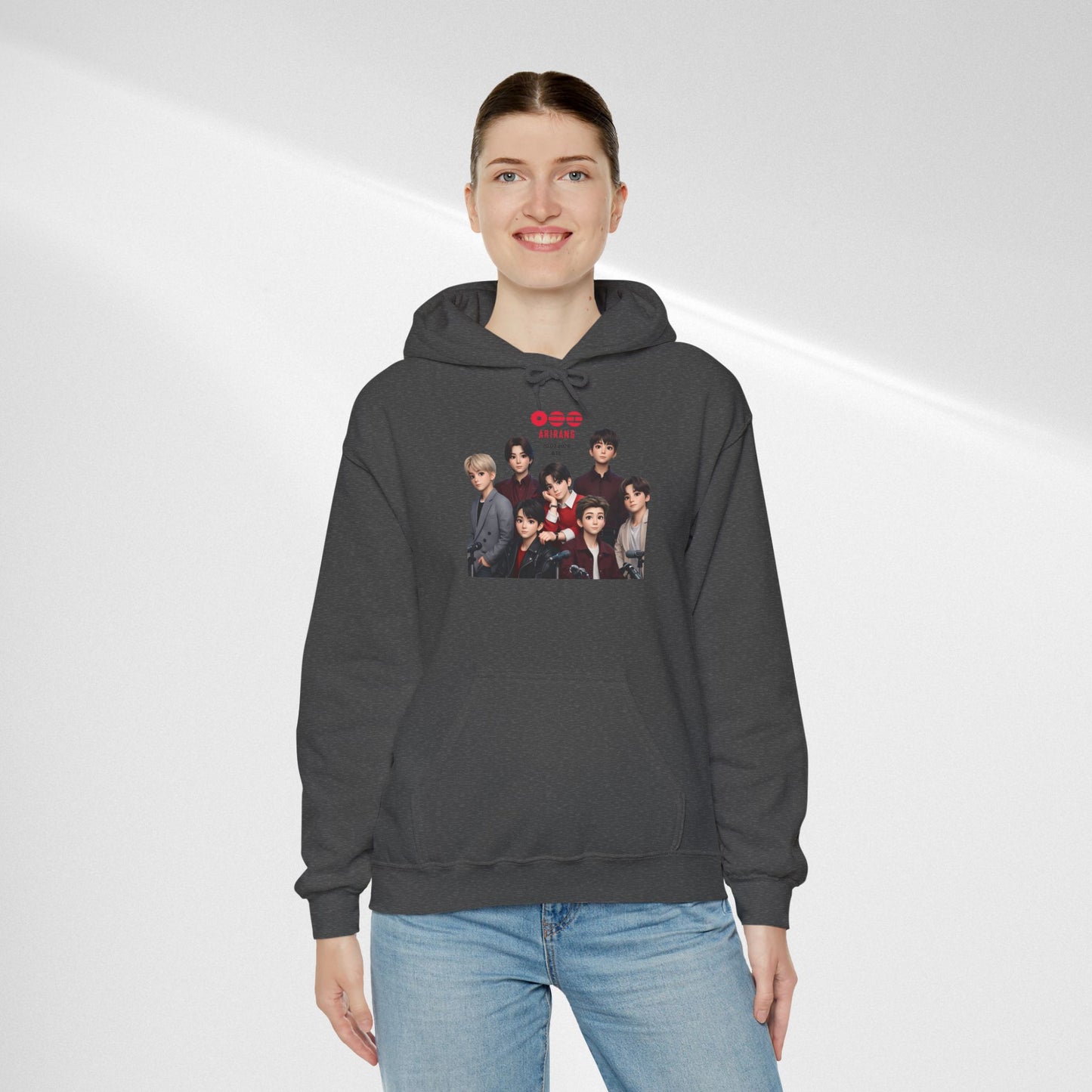 BTS Group Photo Hoodie – Korean Boy Band Pullover