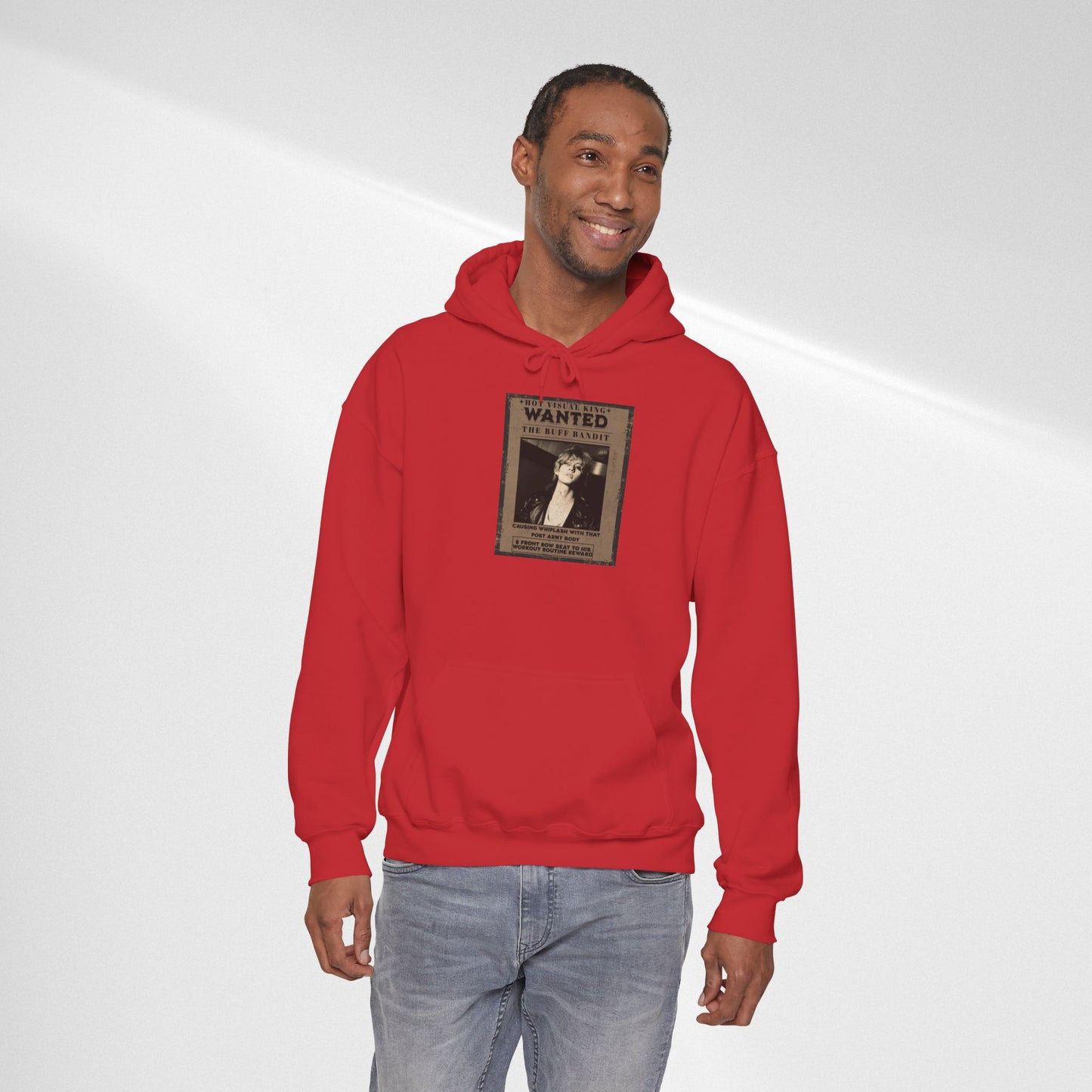 Hoodie Vintage V 'Wanted' Poster Photo Pullover