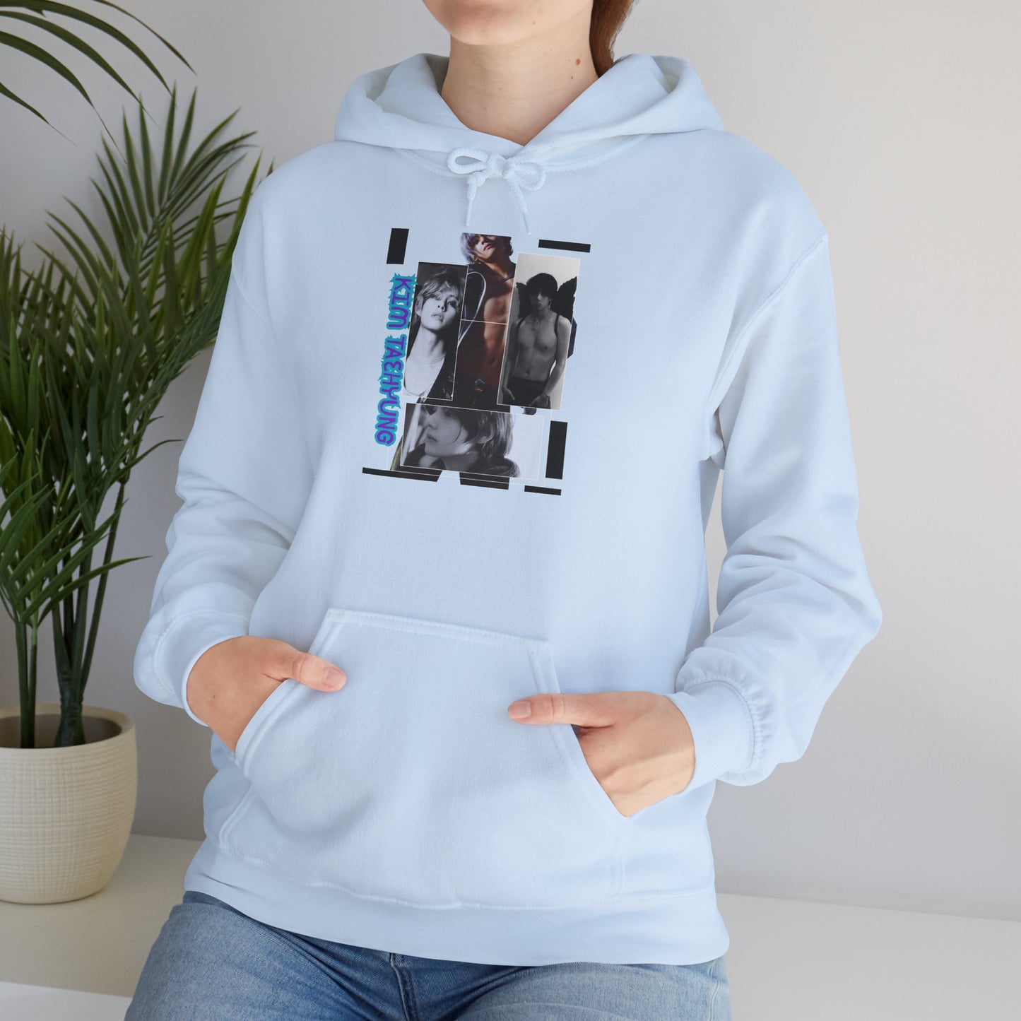 TAE Hoodie — Graphic Photo Collage 'Goth Romance' Streetwear Pullover