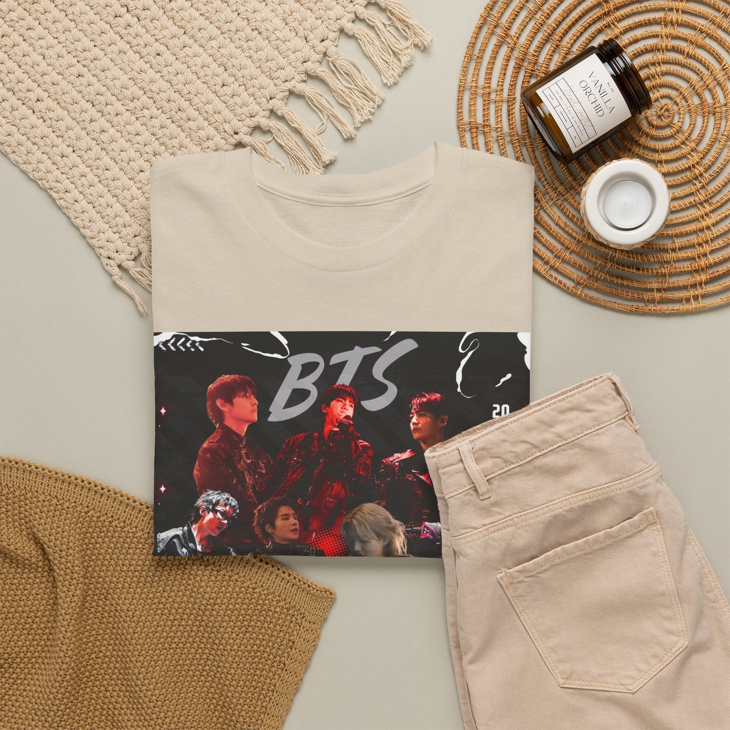 BTS Album Art Graphic Tee — 'Arirang' Fan Shirt