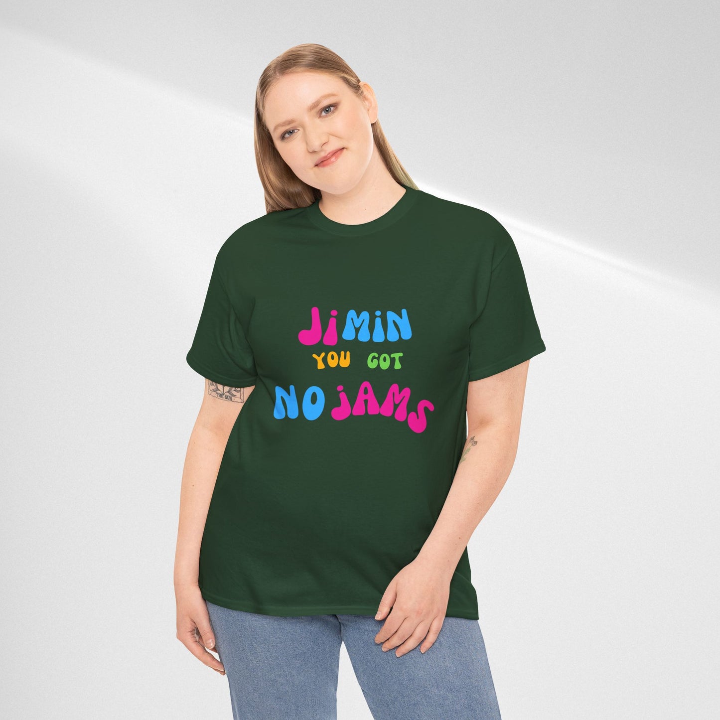 Jimin You Got No Jams T-Shirt — Colorful K-Pop Fan Tee
