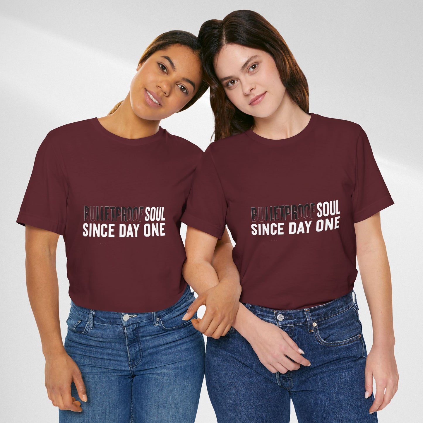 T‑Shirt — 'Bulletproof Soul Since Day One' Graphic Tee