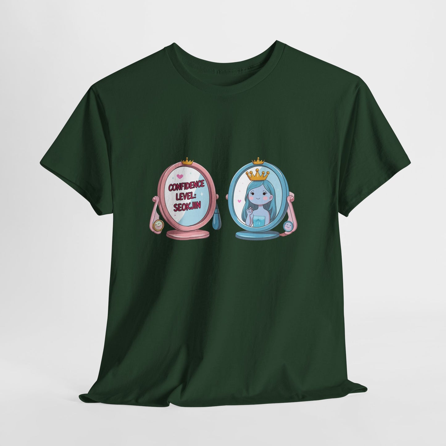 BTS Jin Confidence Level T-Shirt — Seokjin Fan Tee