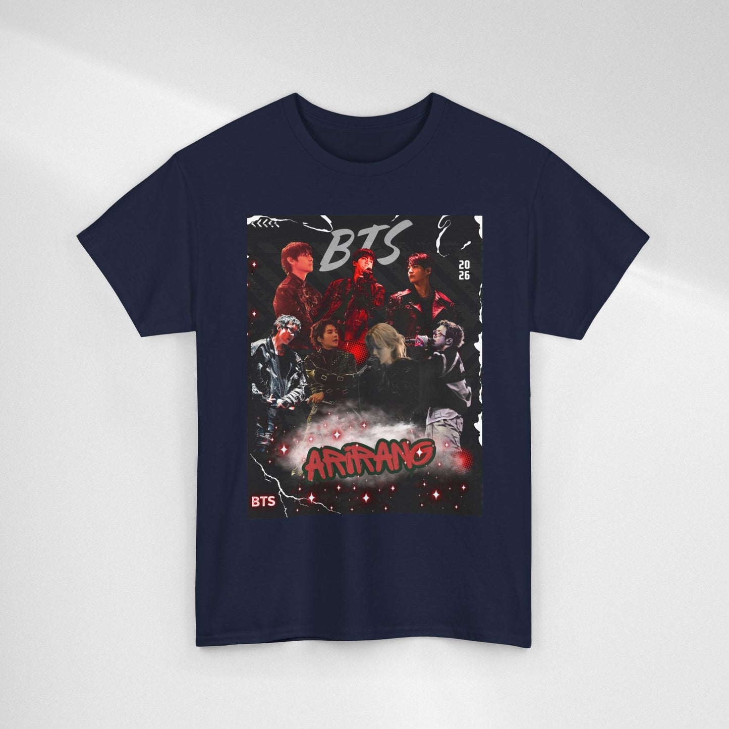 BTS Album Art Graphic Tee — 'Arirang' Fan Shirt