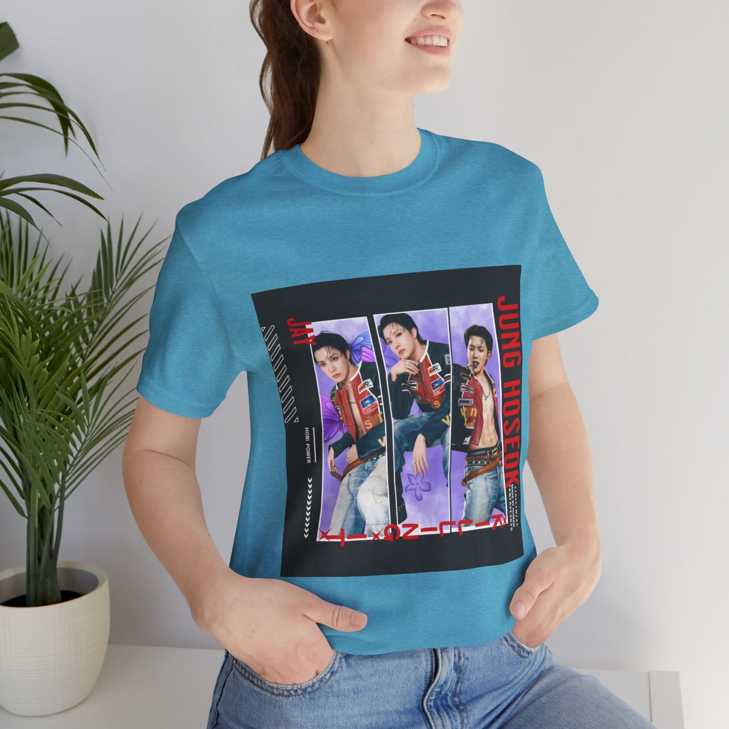Jung Hoseok K-Pop Photo Collage T-Shirt