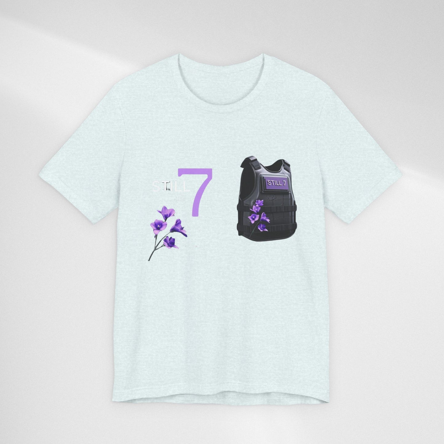 Bulletproof Vest Floral Tee — “I Am The Proof” Graphic T‑Shirt