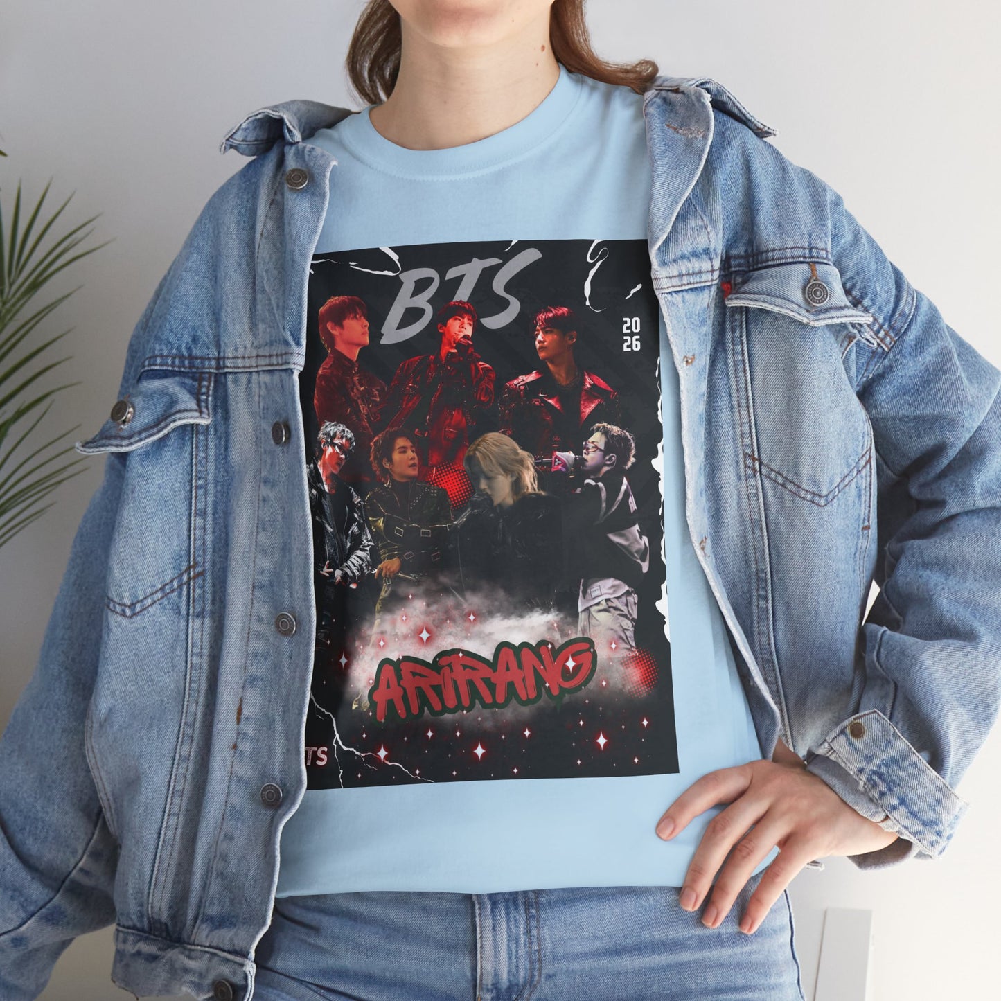 BTS Album Art Graphic Tee — 'Arirang' Fan Shirt