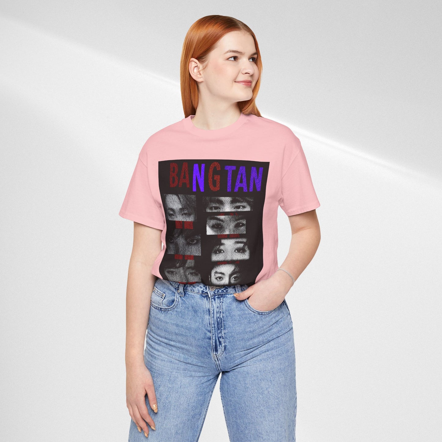 Bangtan Forever BTS Eyes Graphic Tee – K‑Pop Fan Shirt