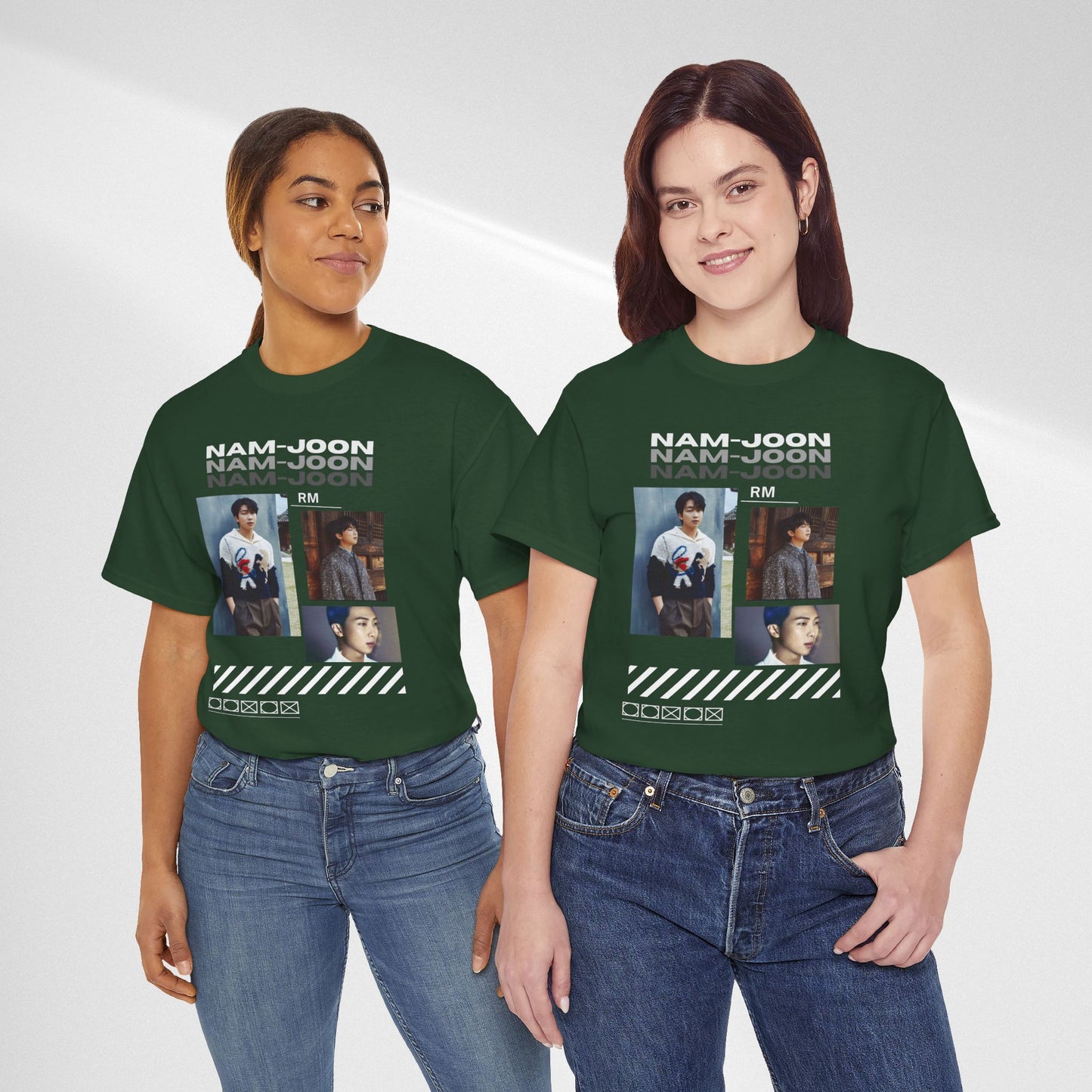 RM (Nam-Joon) Photo Collage K-Pop Graphic Tee