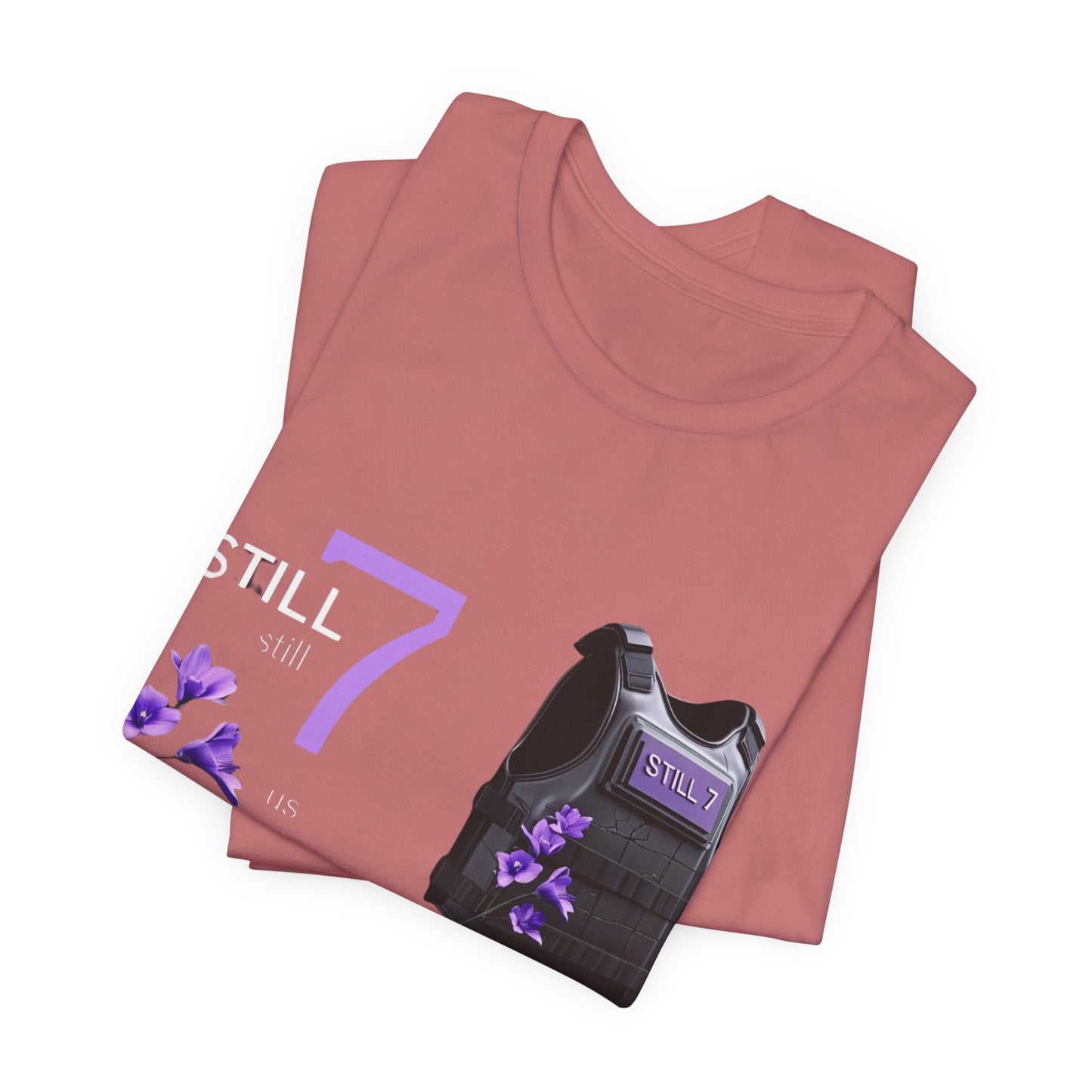 Bulletproof Vest Floral Tee — “I Am The Proof” Graphic T‑Shirt