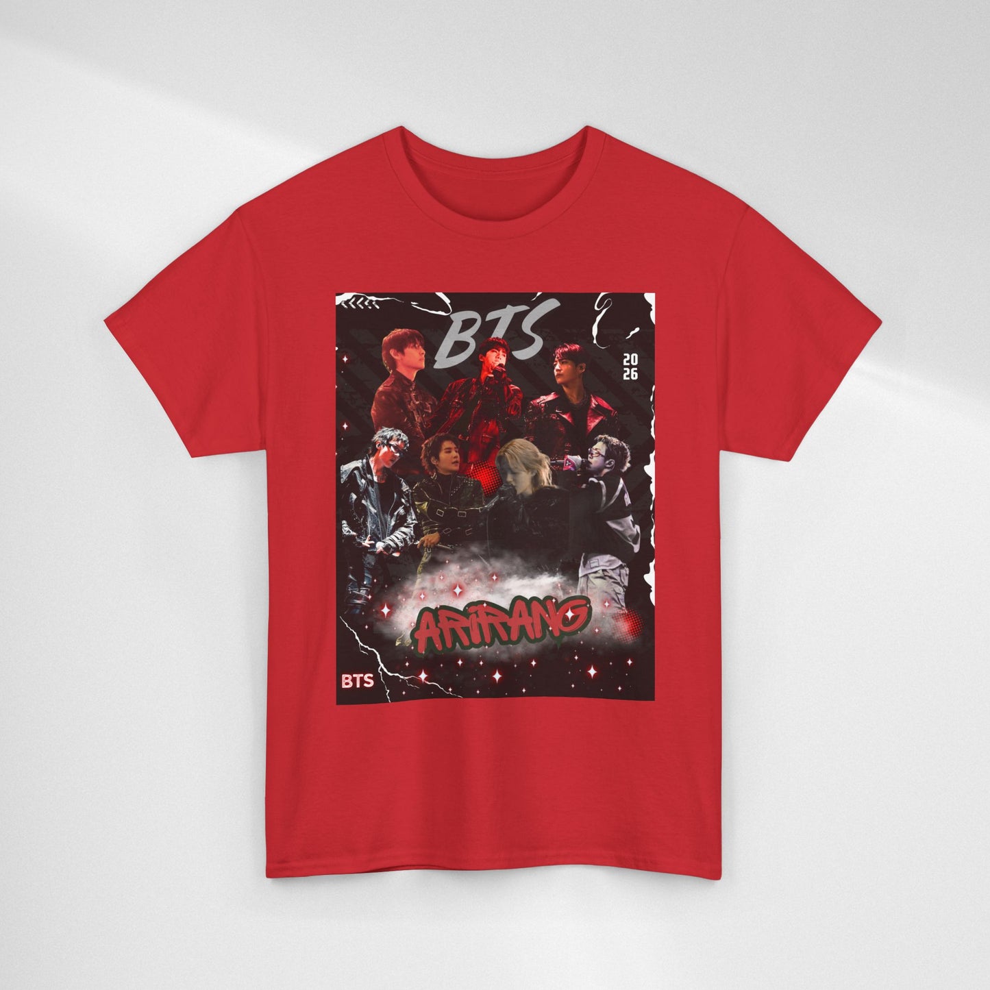 BTS Album Art Graphic Tee — 'Arirang' Fan Shirt