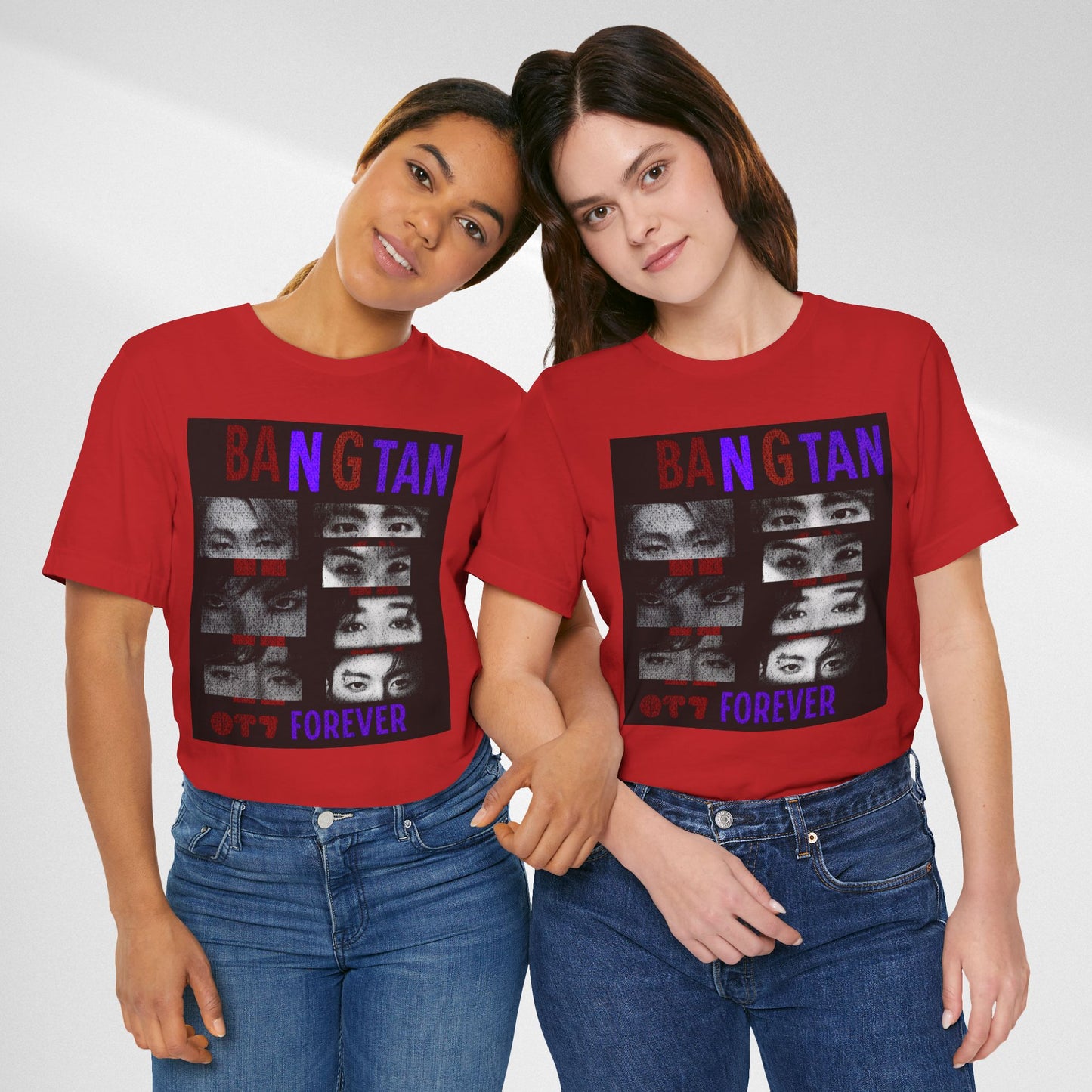 Bangtan Forever BTS Eyes Graphic Tee – K‑Pop Fan Shirt