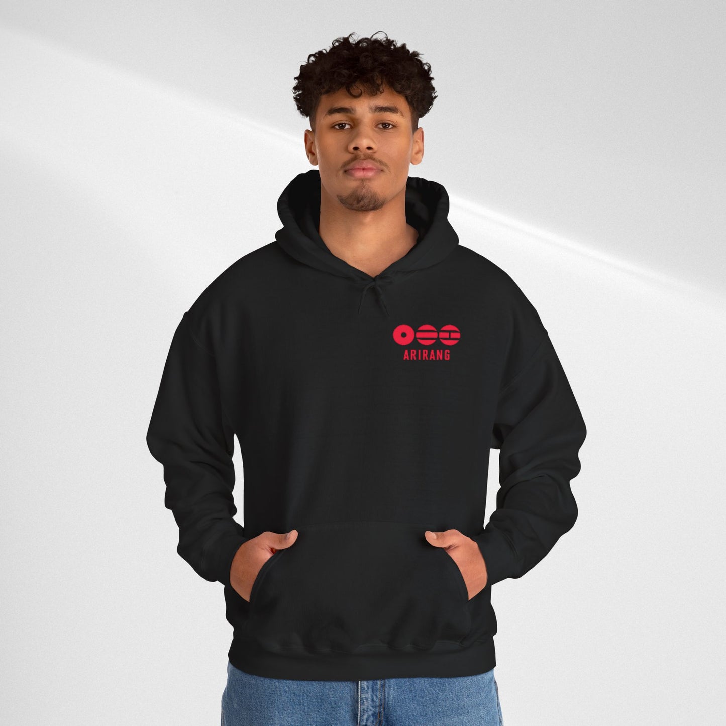 BTS World Tour "ARRIANG" Hoodie — Minimal Logo Tour Pullover