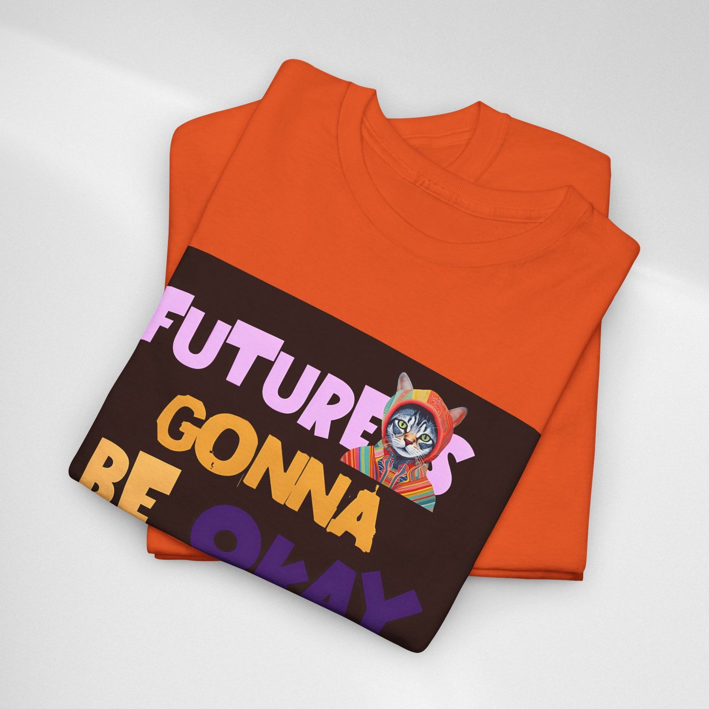 Future's Gonna Be Okay D-Day T-Shirt — Positive Retro Graphic Tee