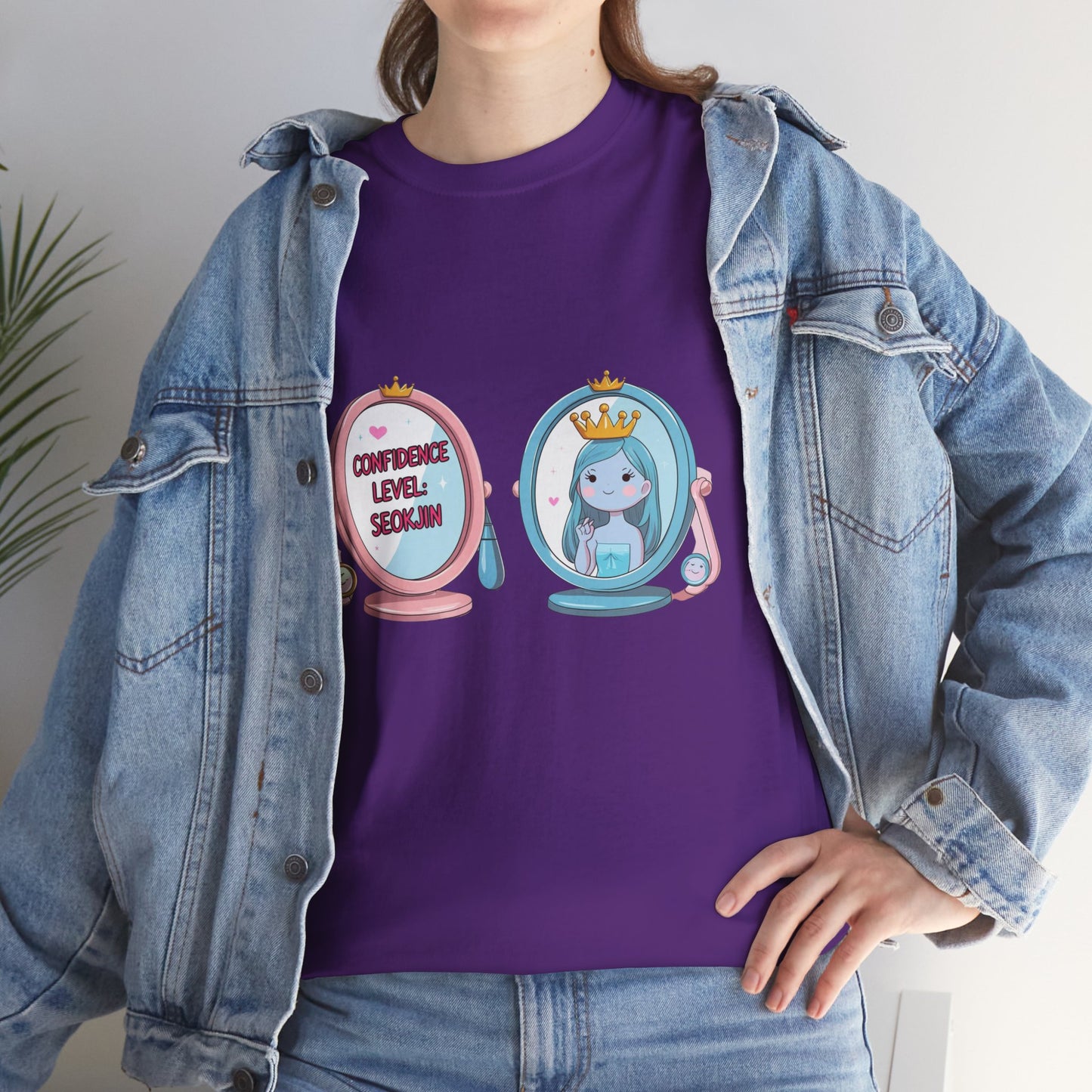 BTS Jin Confidence Level T-Shirt — Seokjin Fan Tee
