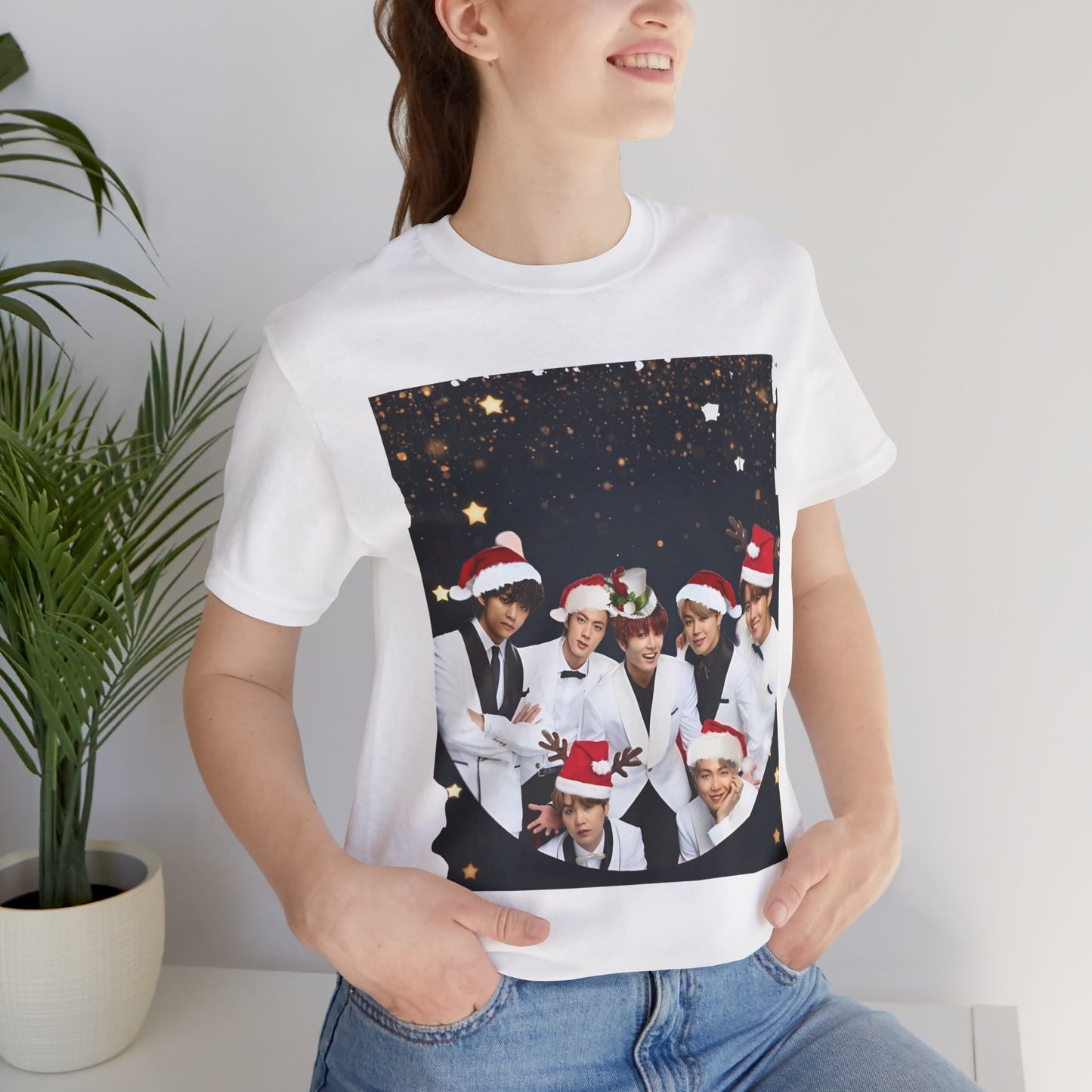 BTS Holiday Photo Crew Christmas Tee