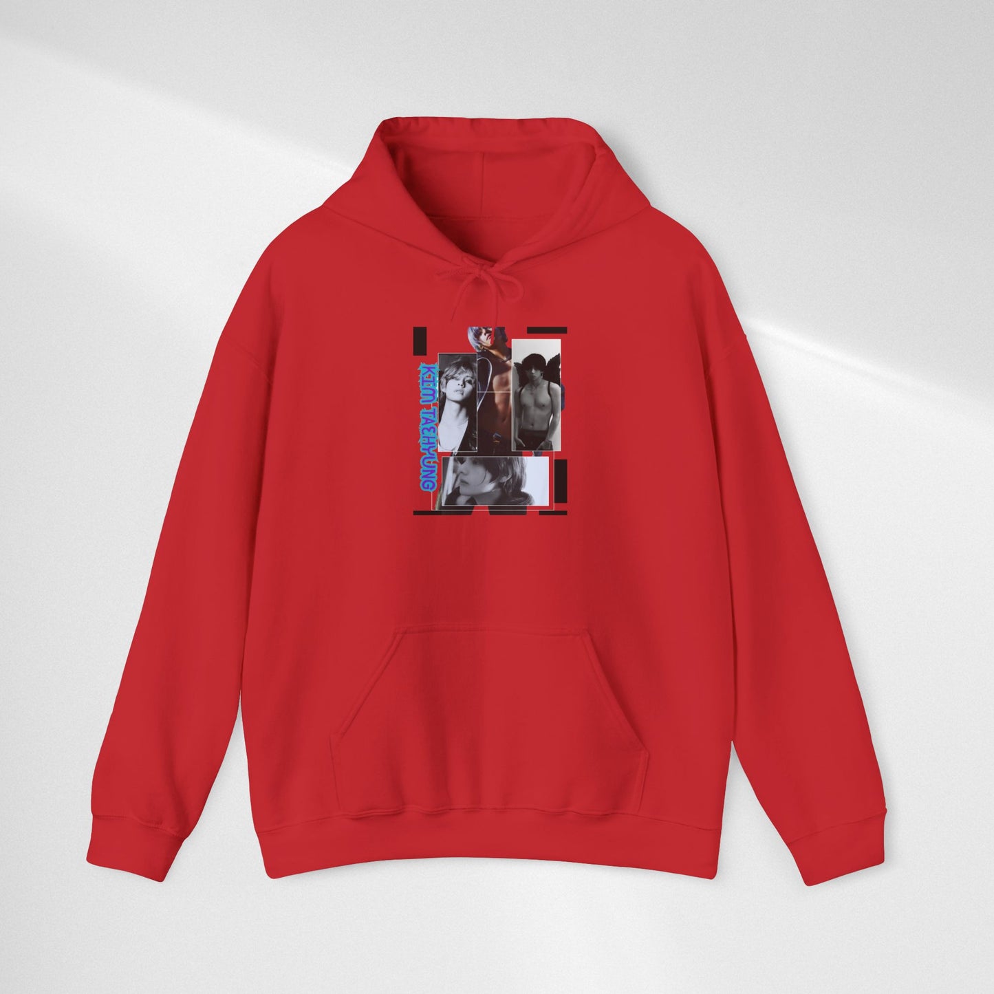 TAE Hoodie — Graphic Photo Collage 'Goth Romance' Streetwear Pullover