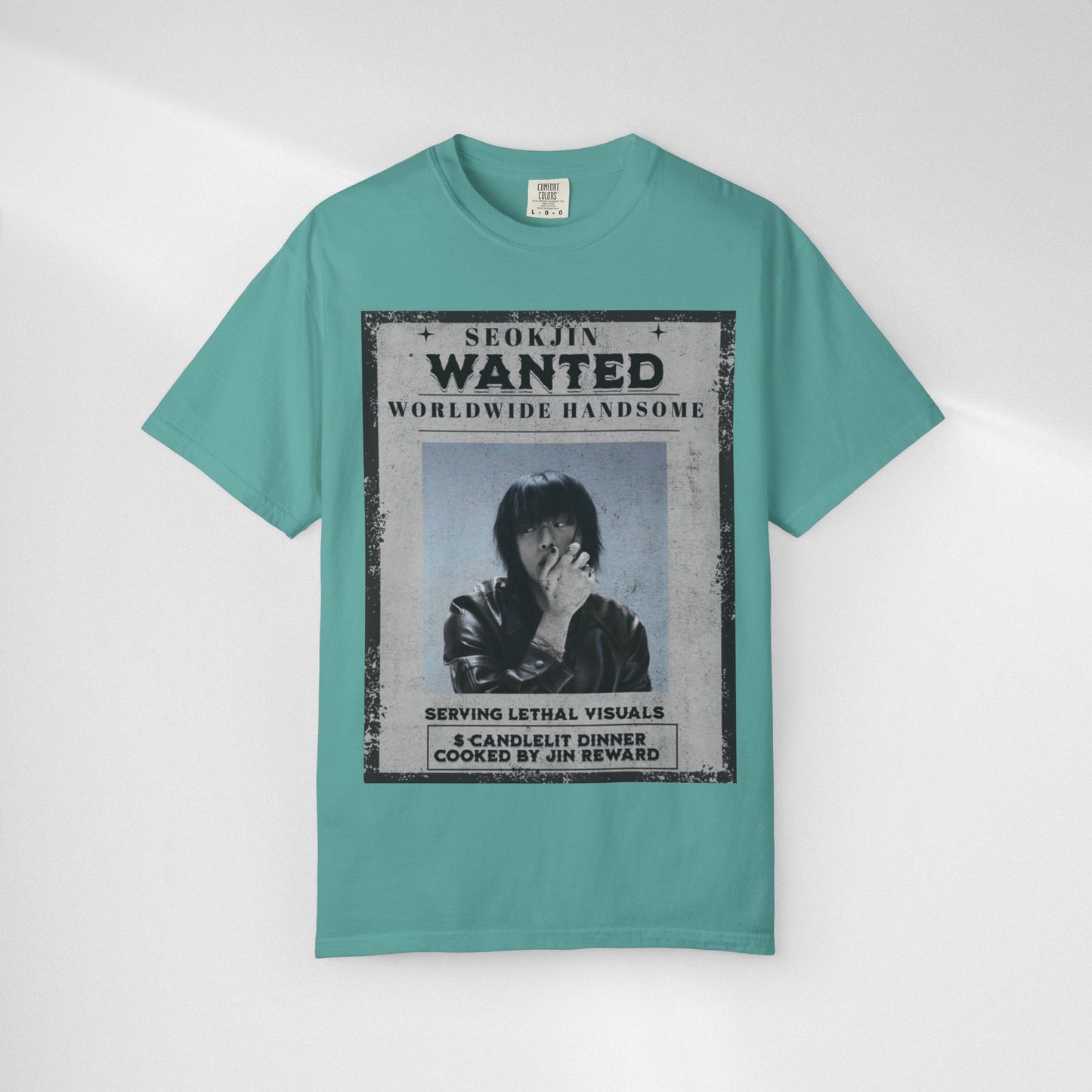 Seokjin "Wanted: Worldwide Handsome" Graphic T-Shirt