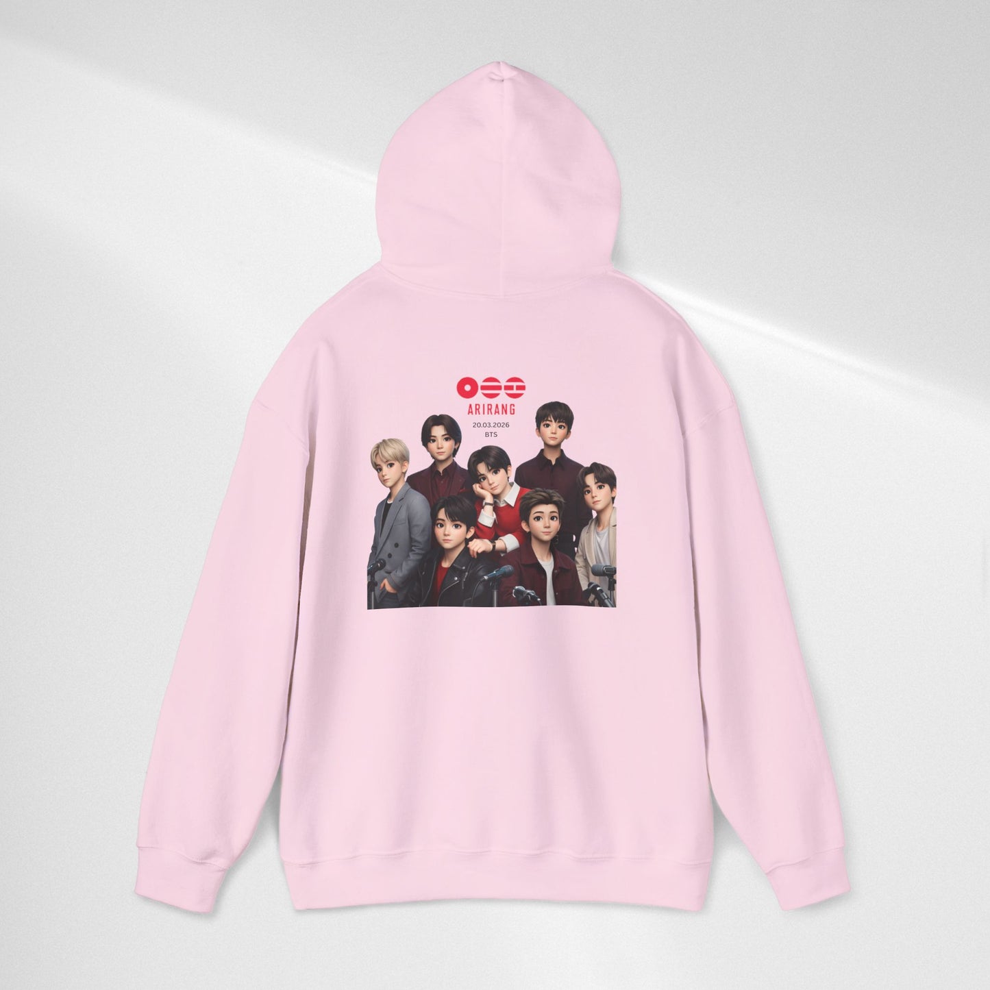 BTS Group Photo Hoodie – Korean Boy Band Pullover