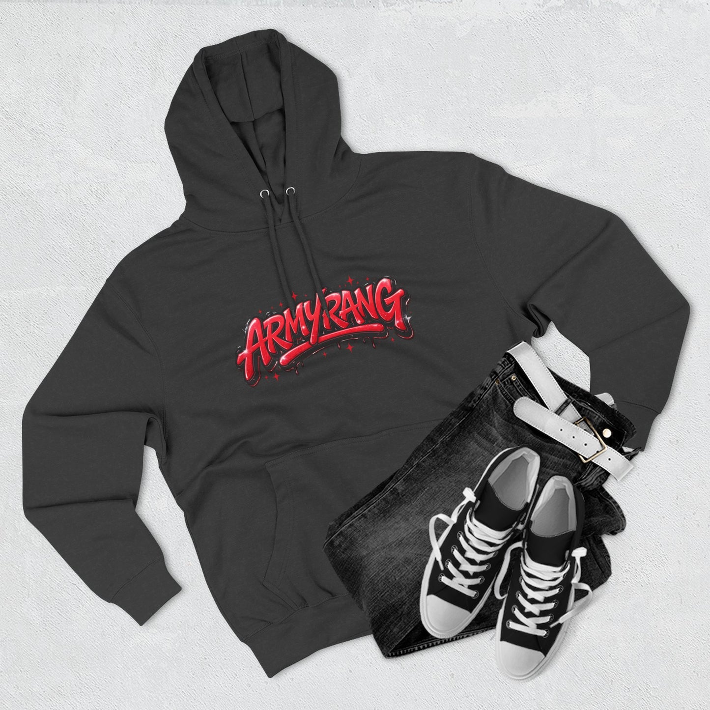 BTS Inspired Graphic Hoodie — Vibrant Group Portrait Streetwear