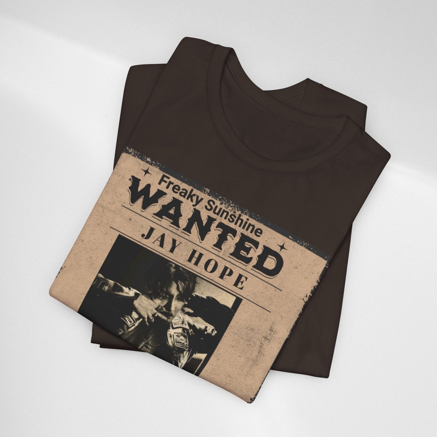 Wanted Poster Jay Hope T-Shirt — Vintage Western Graphic Tee