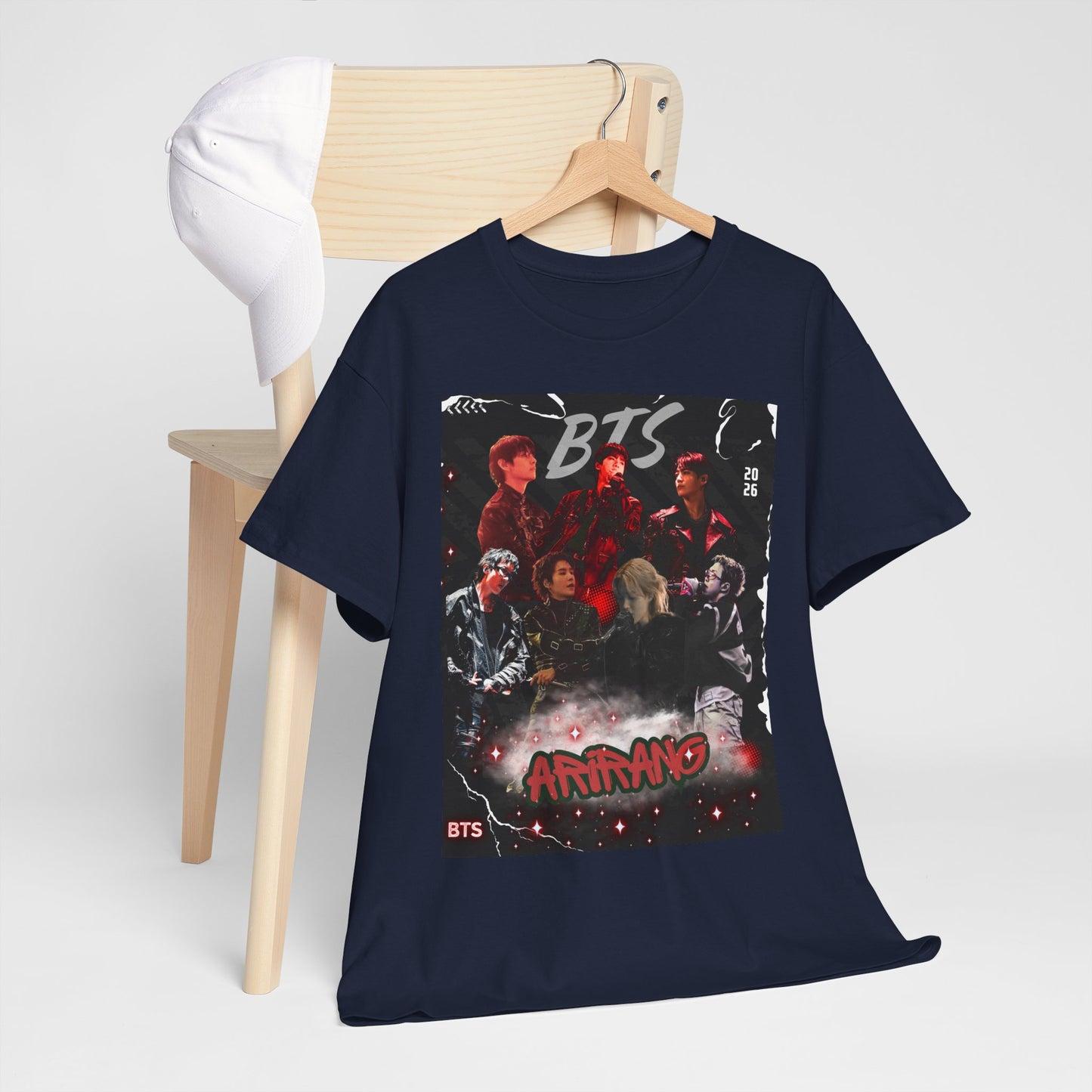 BTS Album Art Graphic Tee — 'Arirang' Fan Shirt