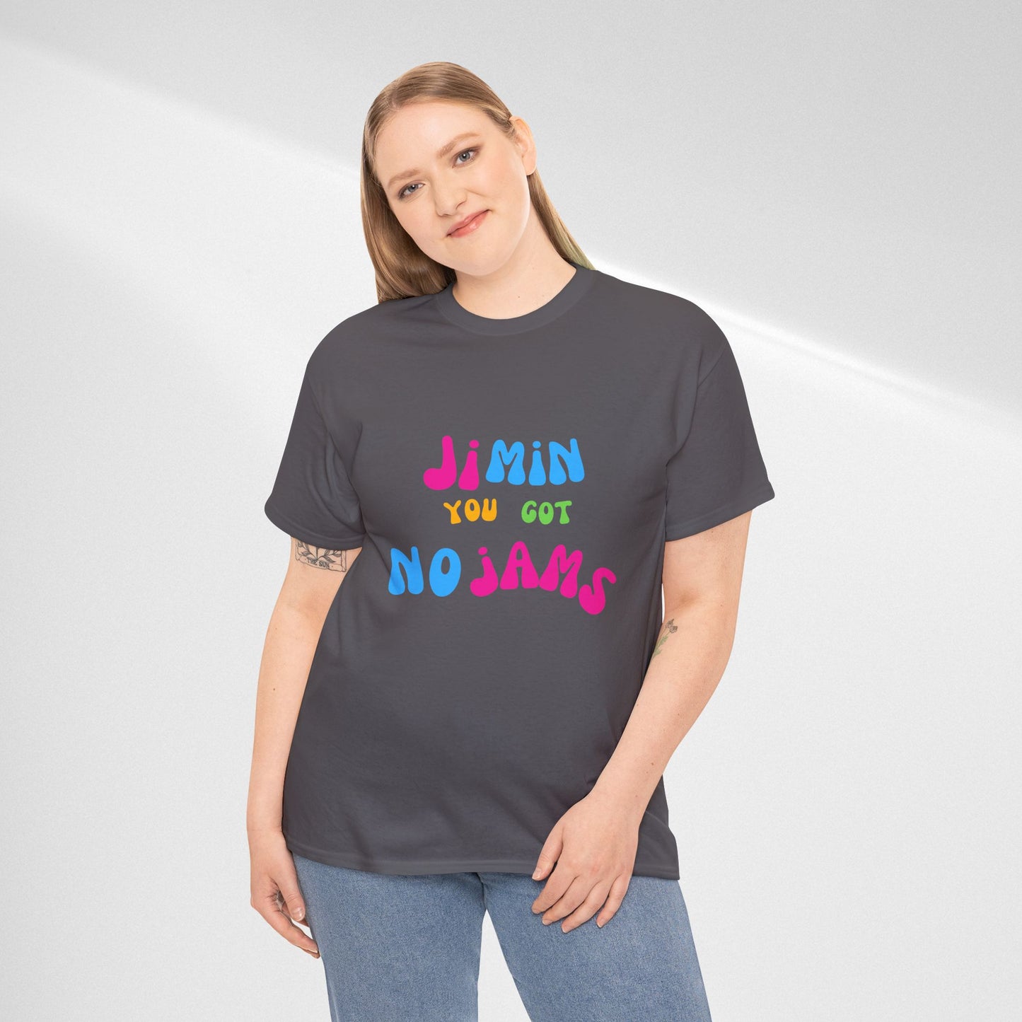 Jimin You Got No Jams T-Shirt — Colorful K-Pop Fan Tee