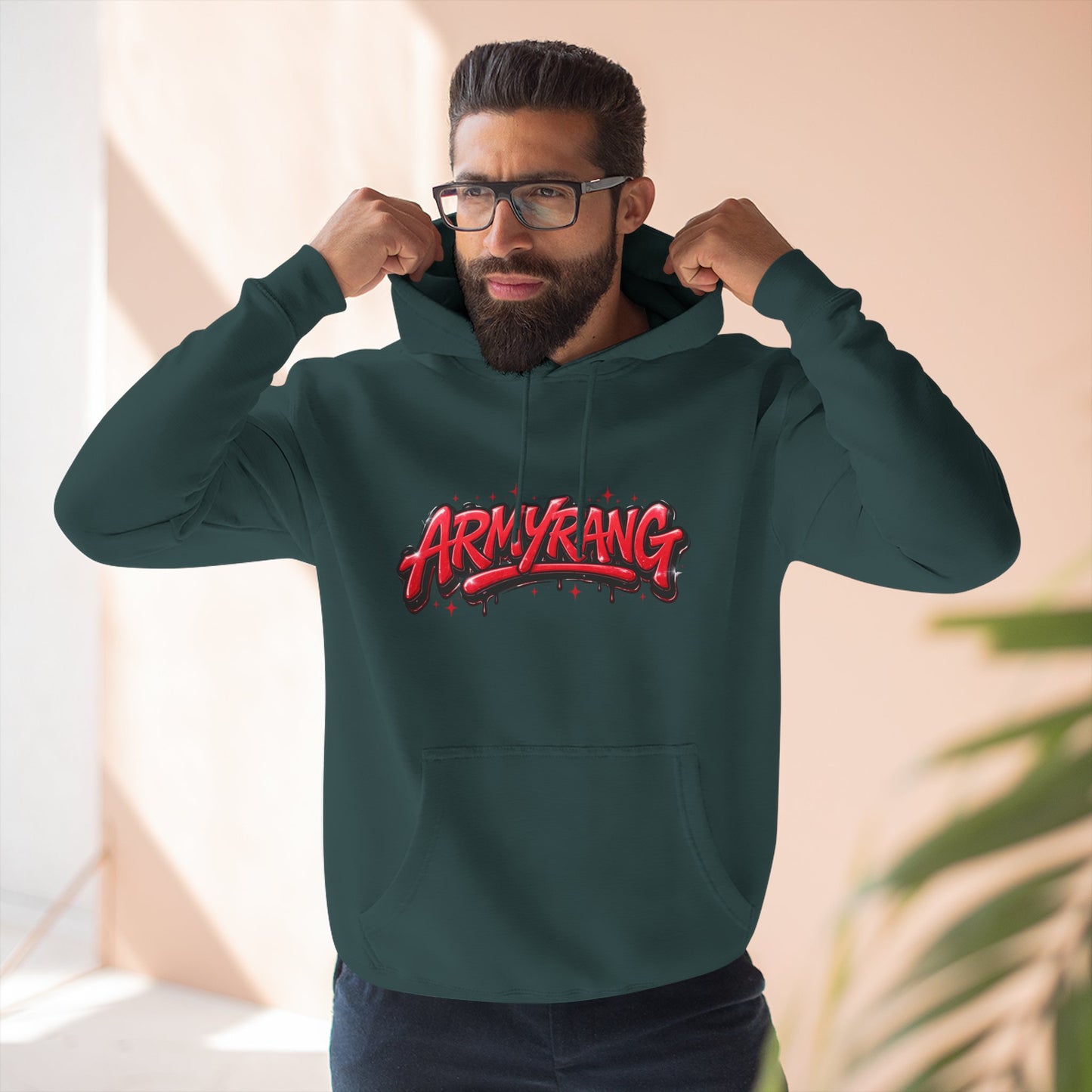 BTS Inspired Graphic Hoodie — Vibrant Group Portrait Streetwear
