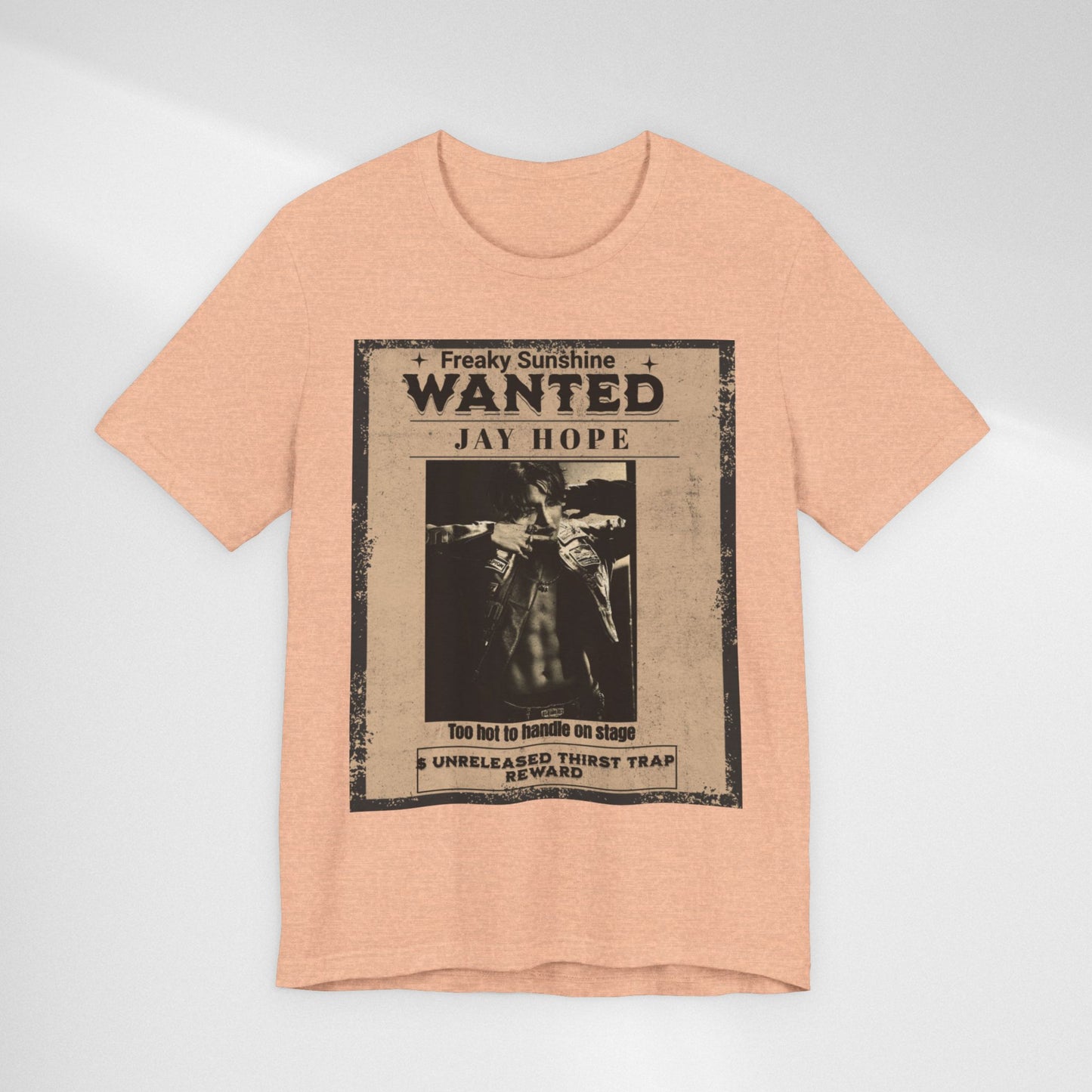 Wanted Poster Jay Hope T-Shirt — Vintage Western Graphic Tee