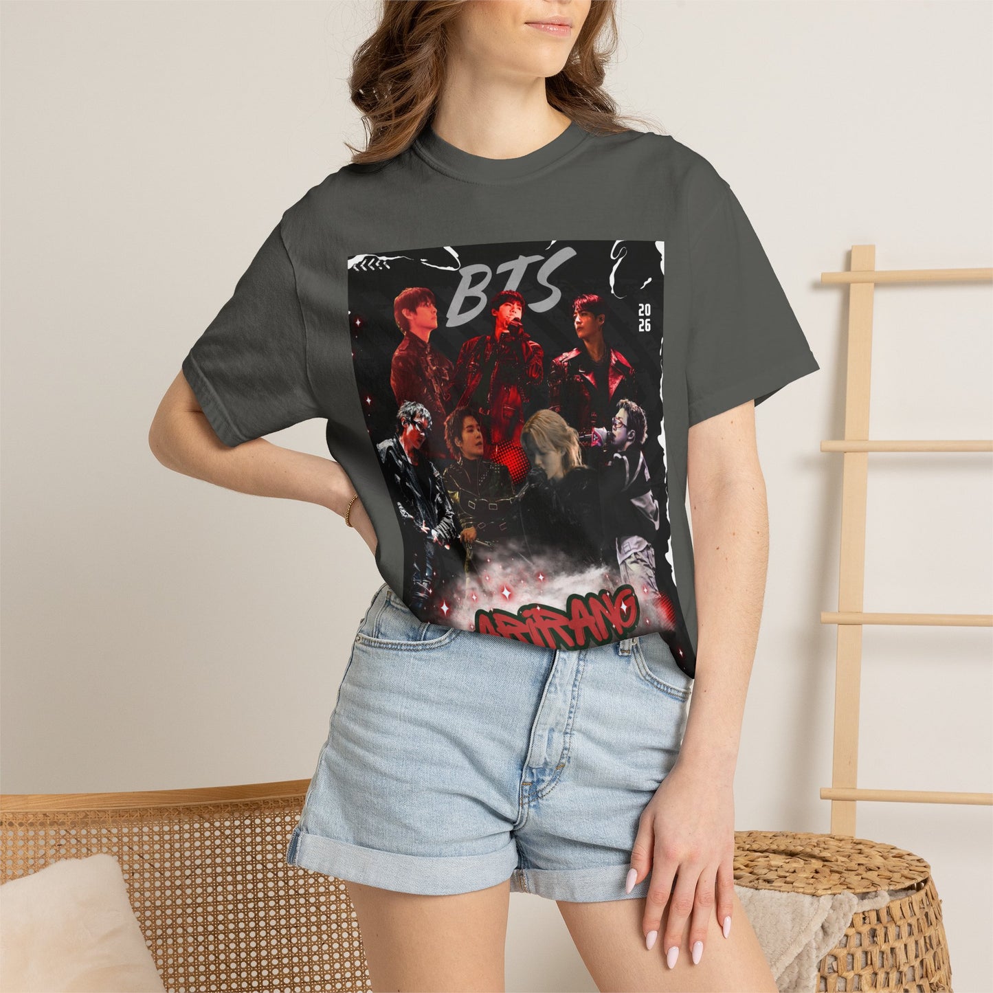 BTS ARIRANG Graphic T-Shirt — "Arirang" BTS Style Concert Tee