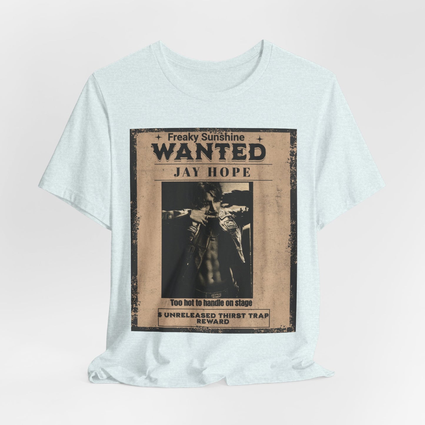 Wanted Poster Jay Hope T-Shirt — Vintage Western Graphic Tee