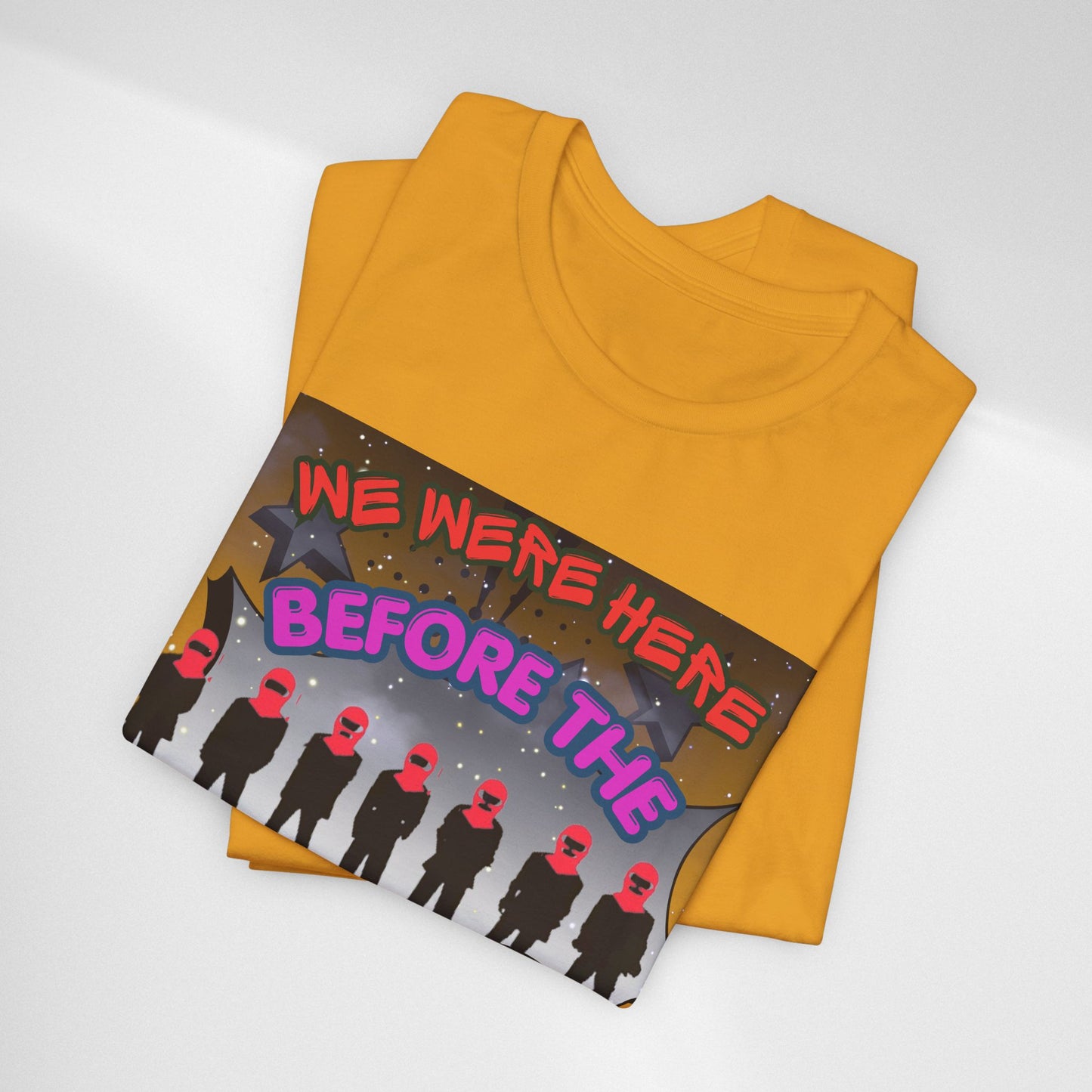 T‑Shirt — 'We Were Here Before the Comeback' Retro Pop Concert Tee