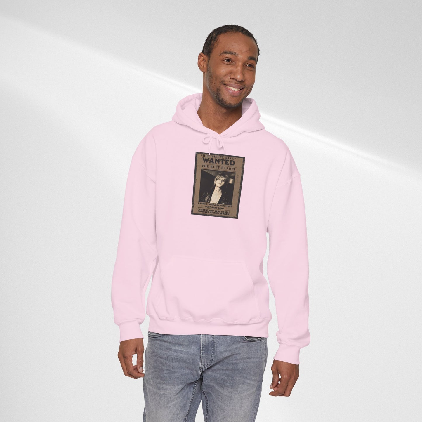 Hoodie Vintage V 'Wanted' Poster Photo Pullover