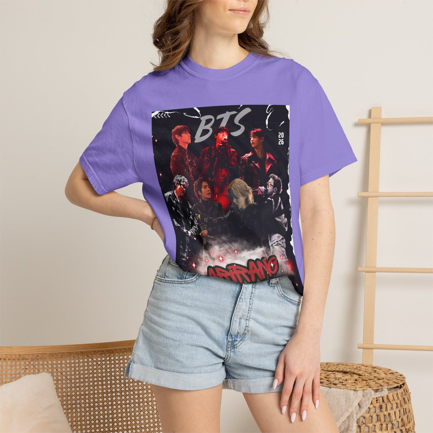 BTS ARIRANG Graphic T-Shirt — "Arirang" BTS Style Concert Tee