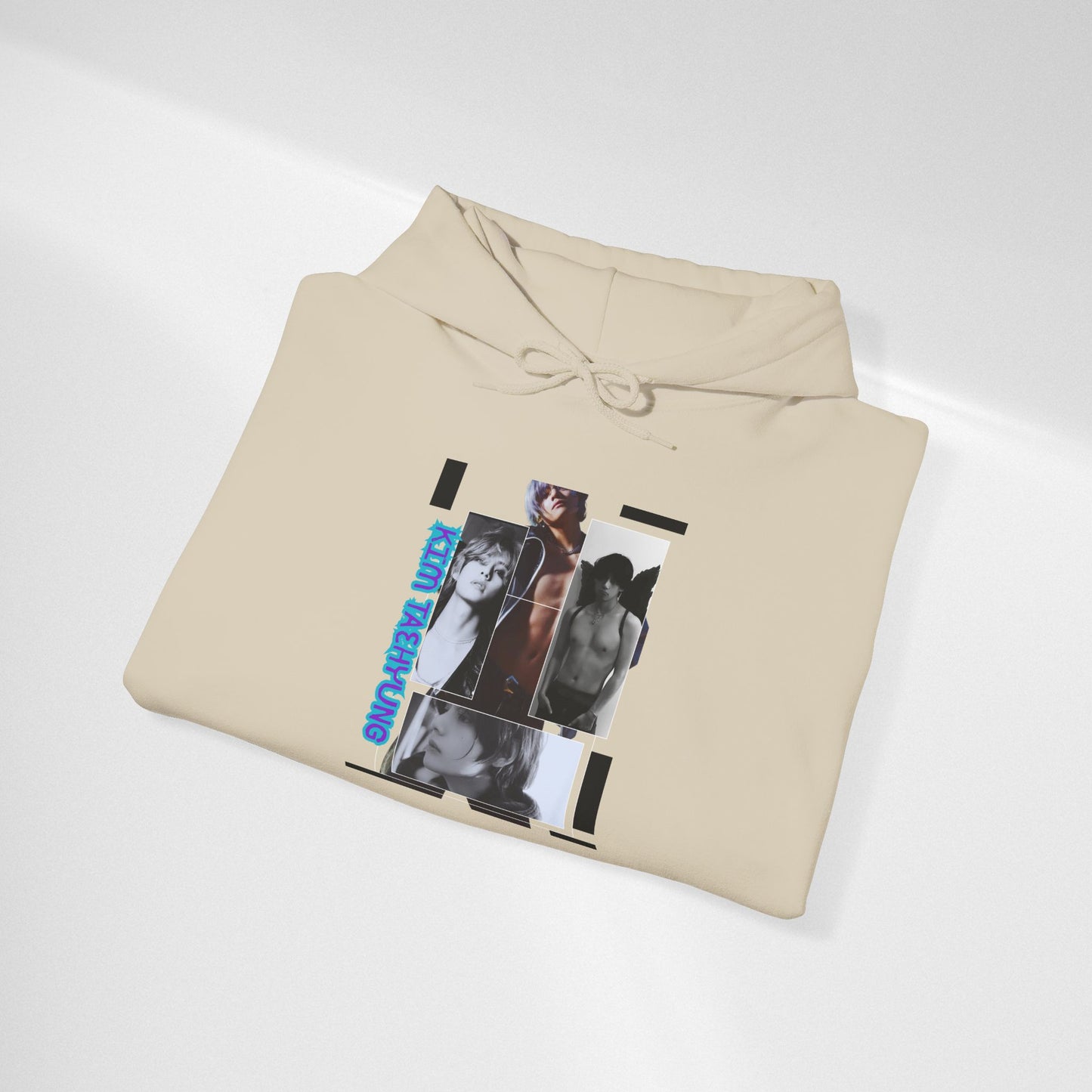 TAE Hoodie — Graphic Photo Collage 'Goth Romance' Streetwear Pullover