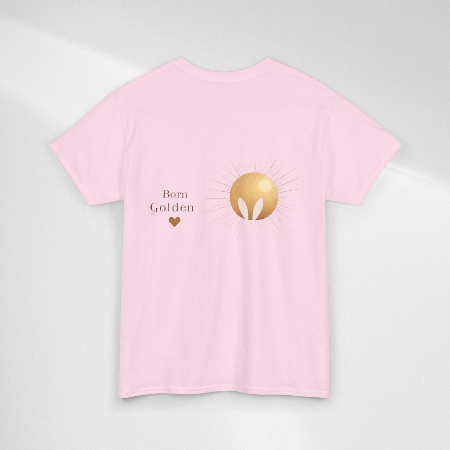 JK Golden Child T-Shirt — 'Born Golden' Cute Kids Illustration Tee