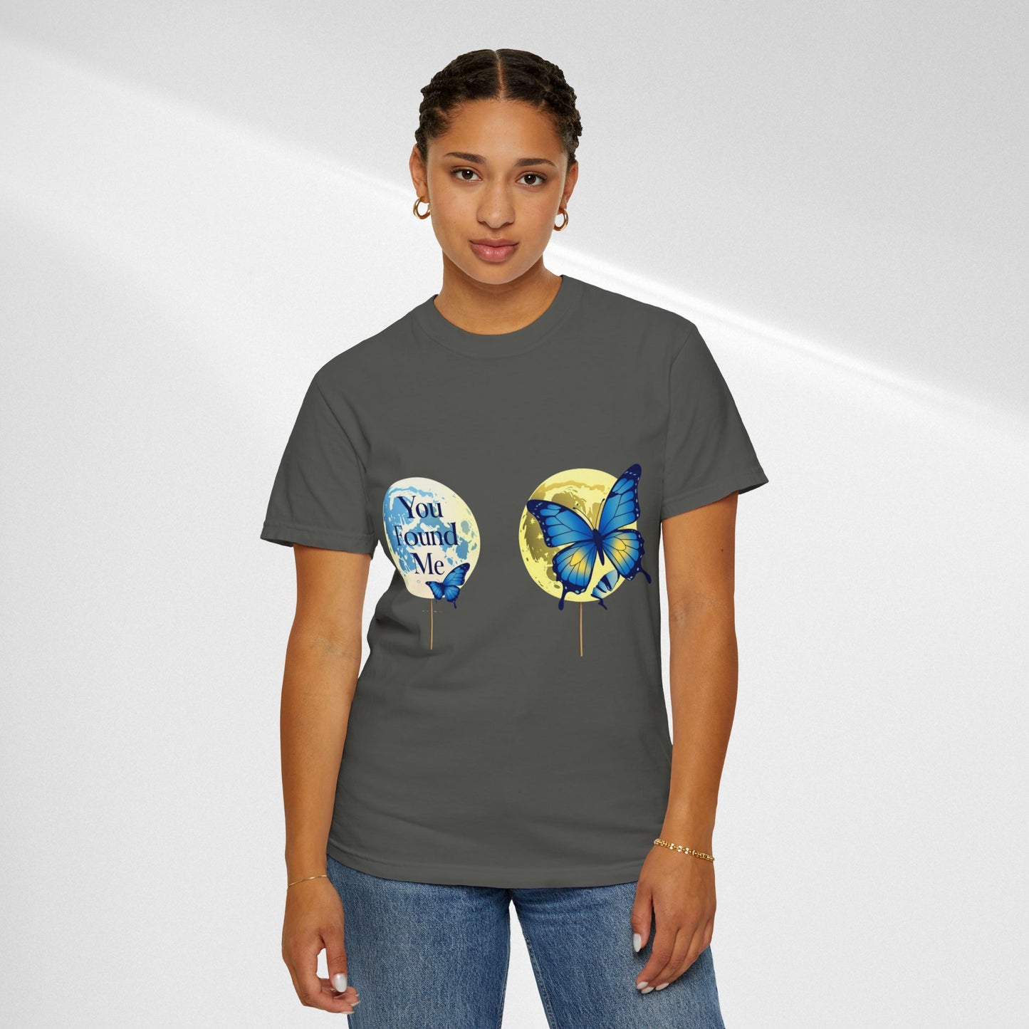 Butterfly "You Found Me" Graphic T-Shirt