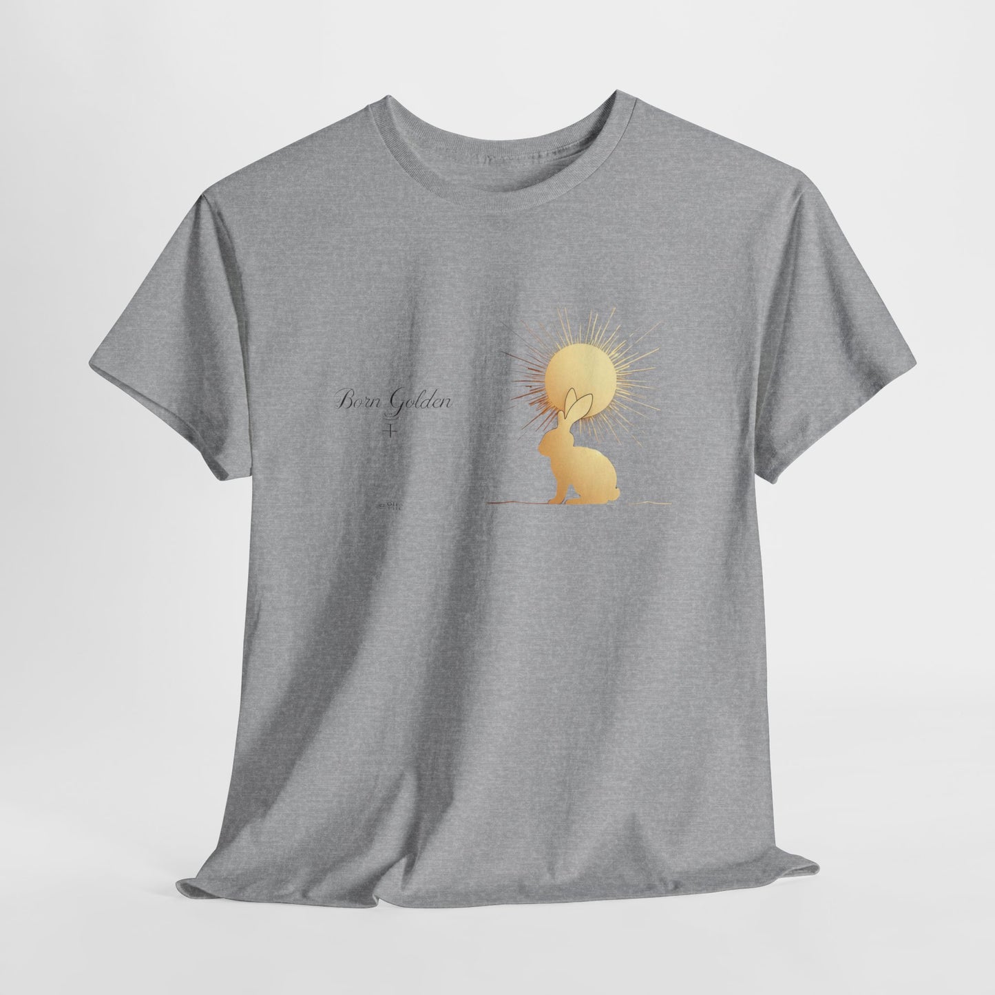 JK Golden Child T-Shirt — 'Born Golden' Cute Kids Illustration Tee