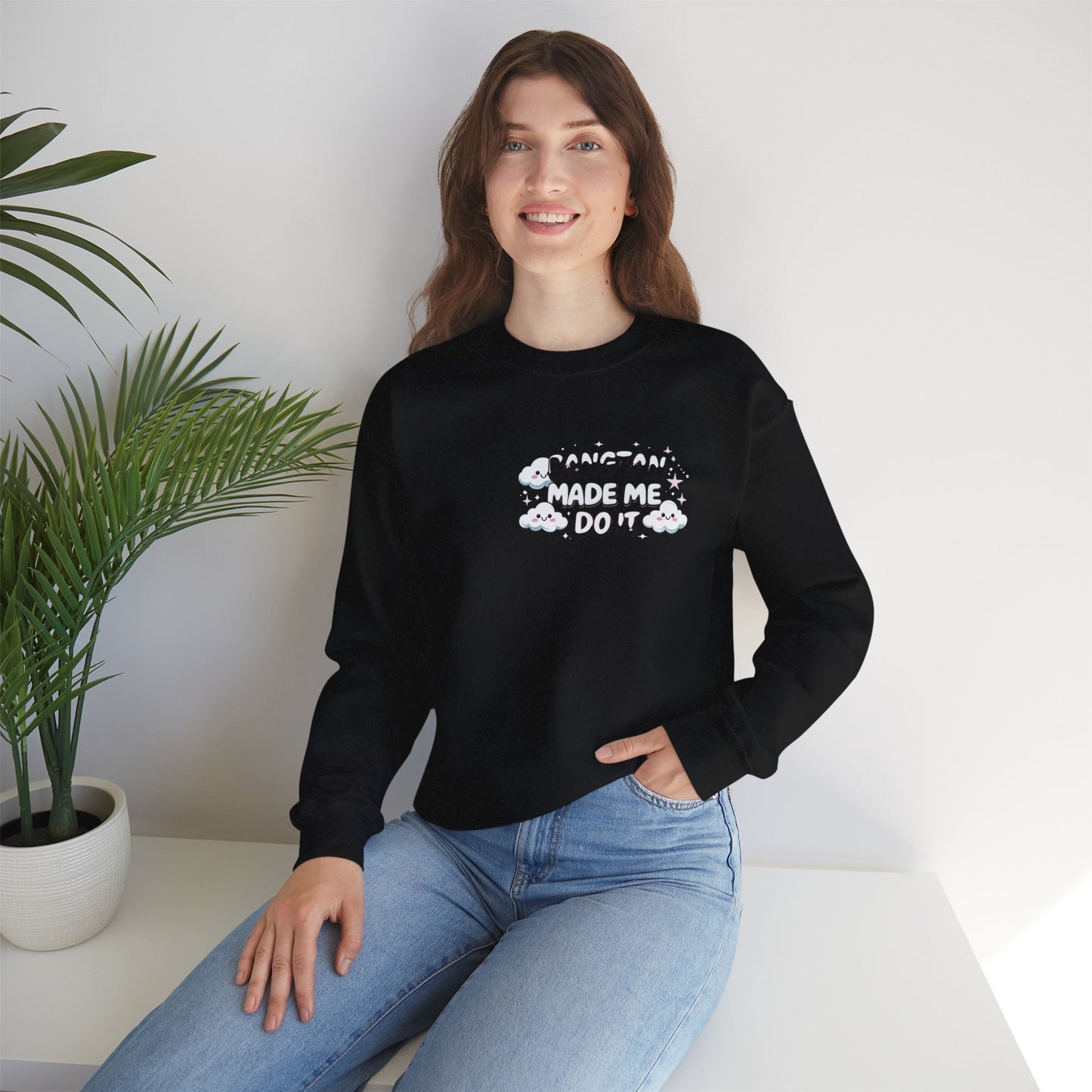 Crewneck Sweatshirt — "Bangtan Made Me Do It" K-Pop BTS Fan Pullover