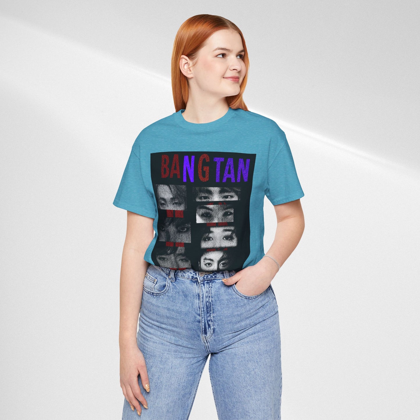 Bangtan Forever BTS Eyes Graphic Tee – K‑Pop Fan Shirt